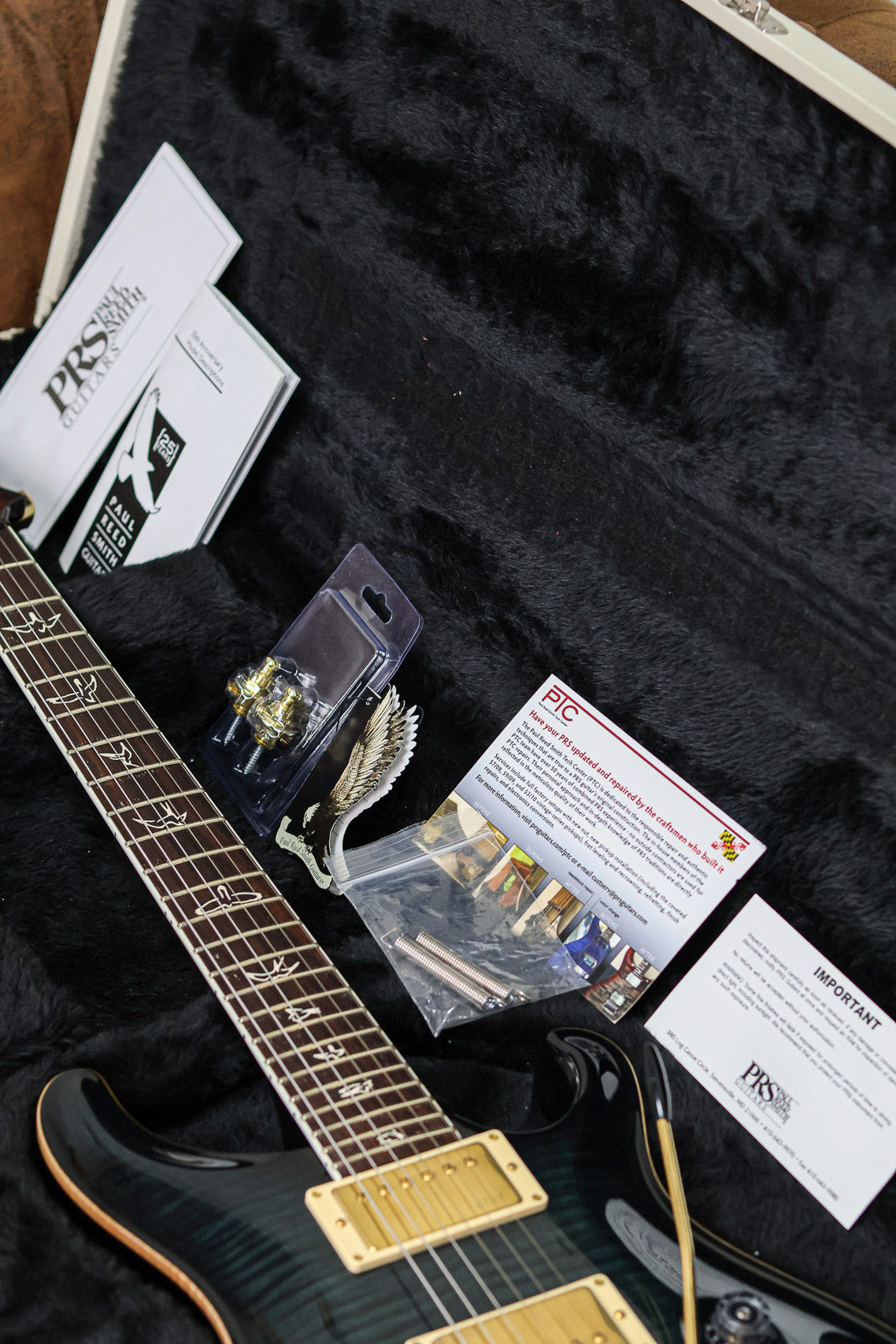 PRS Custom 24 25th Anniversary 2000's | Grey Black Blue Burst