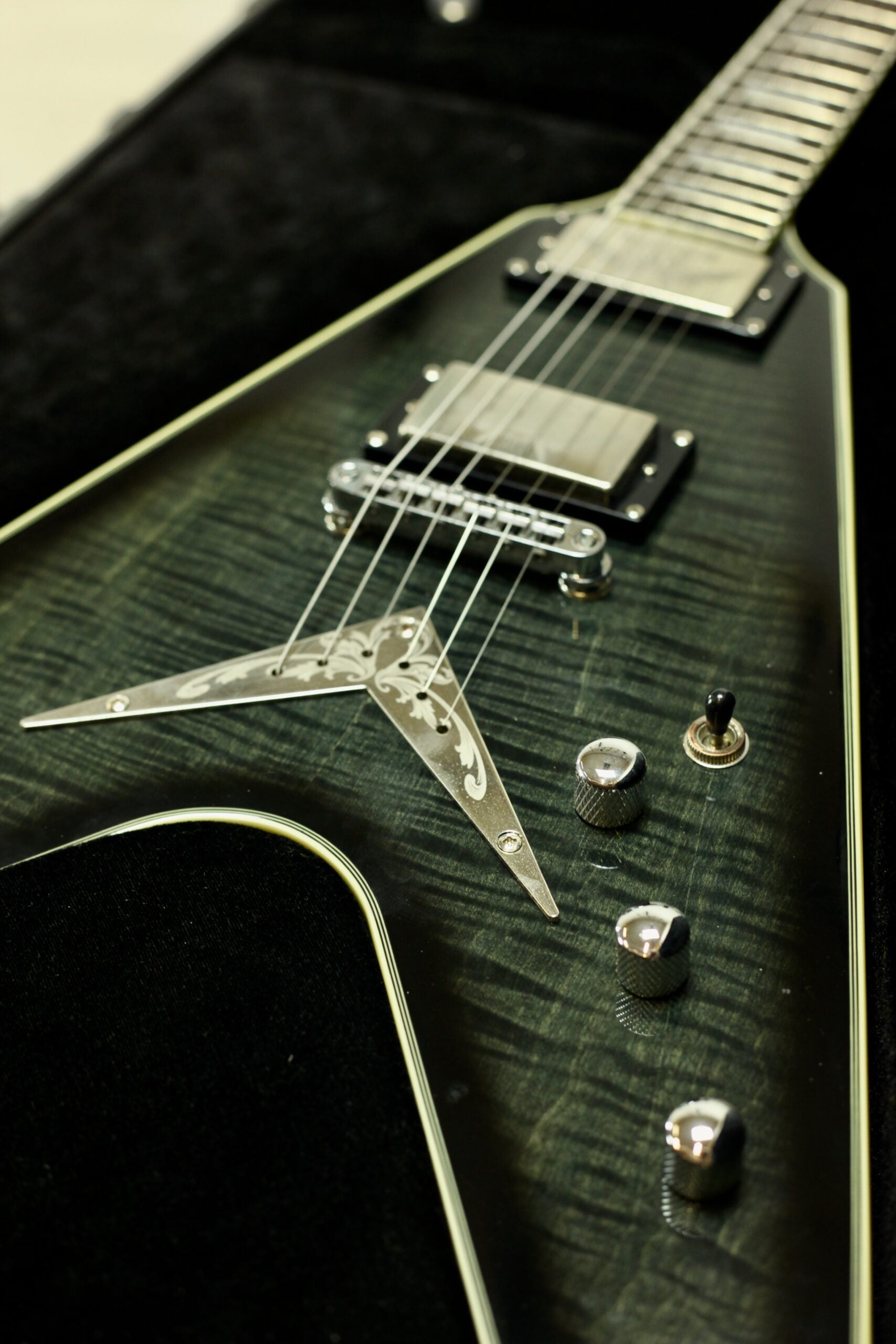 Dean Flying V 30th Anniversary | Trans Black