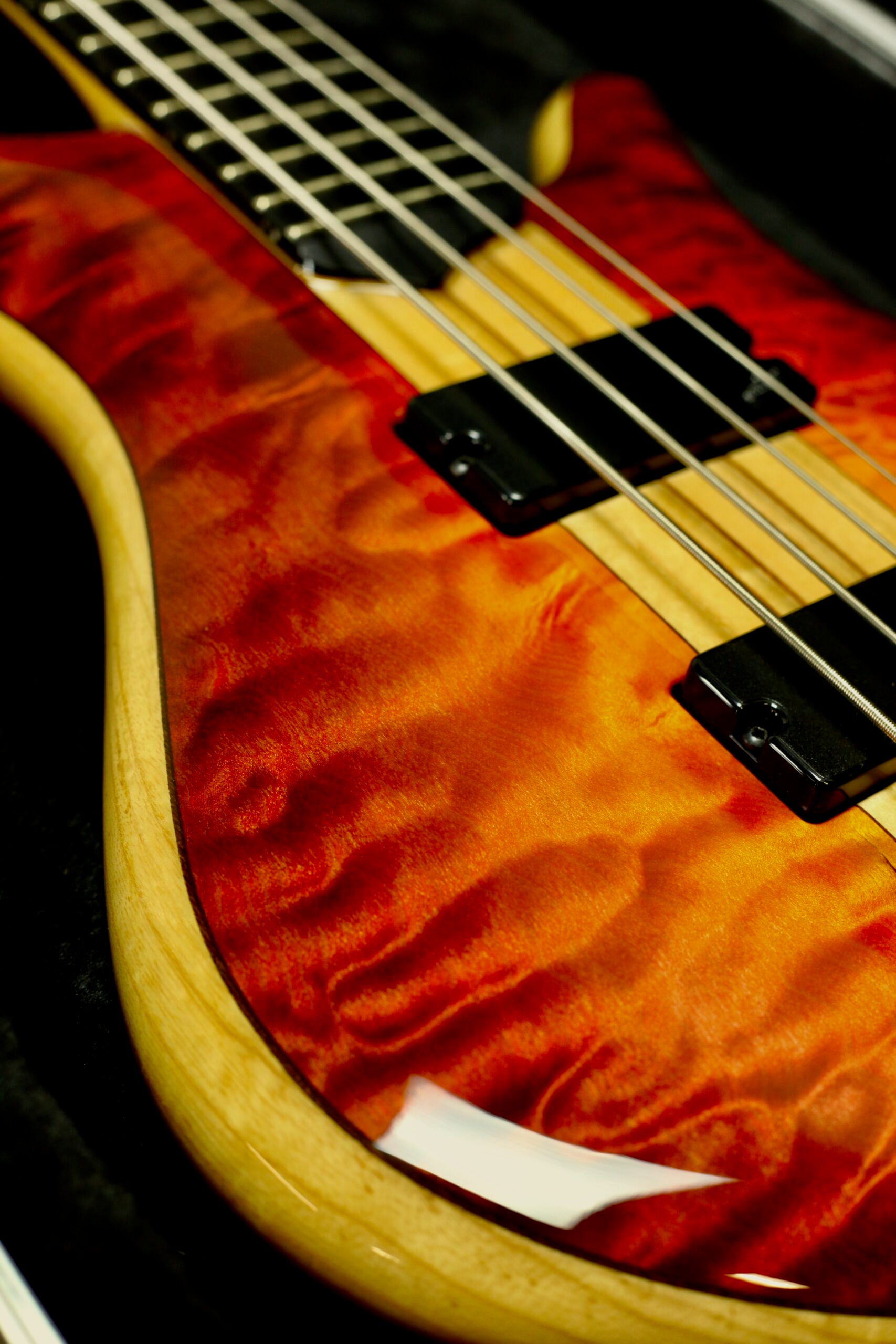 Mayones Patriot 4 Custom Aguilar AAAA | Quilted Maple