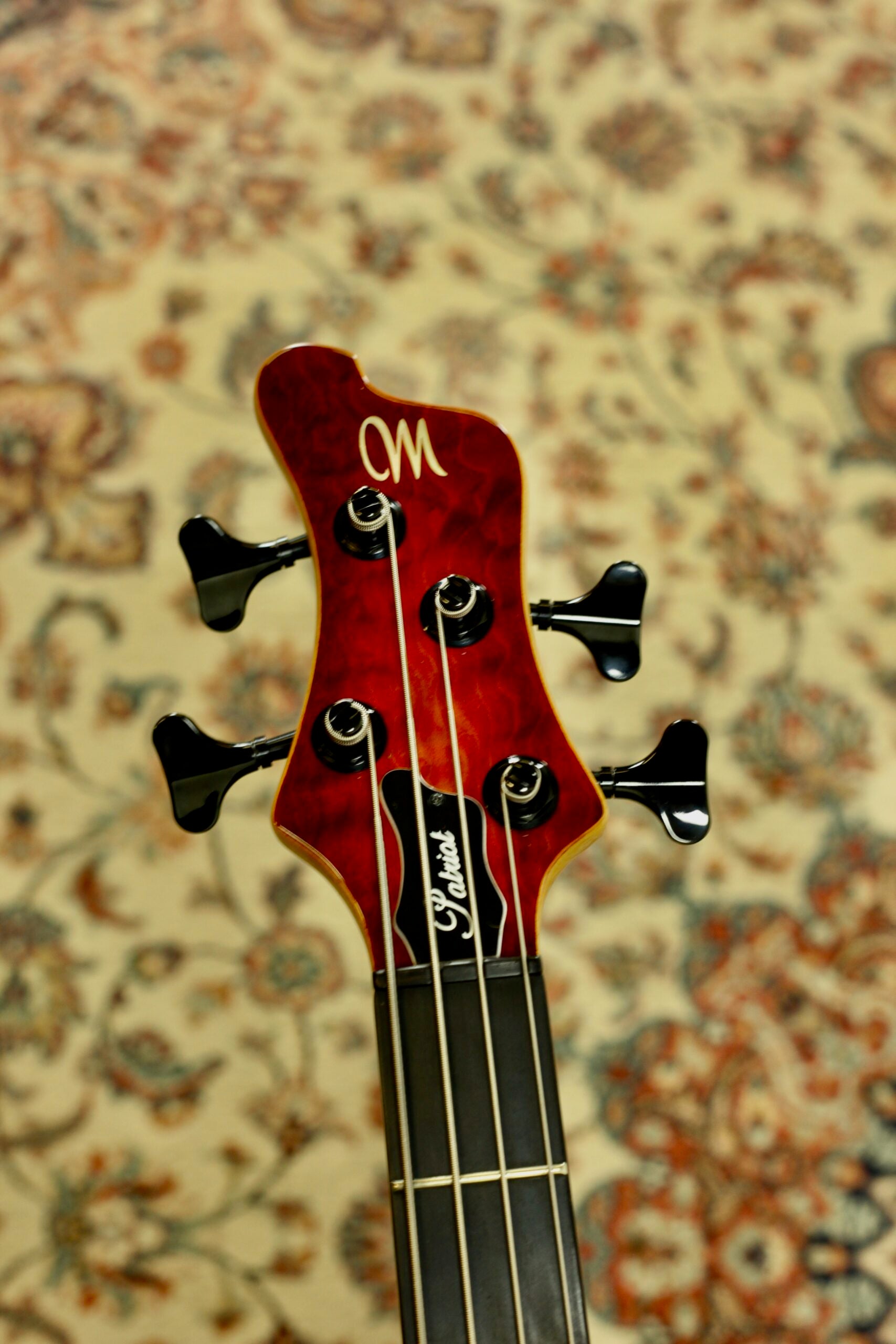 Mayones Patriot 4 Custom Aguilar AAAA | Quilted Maple