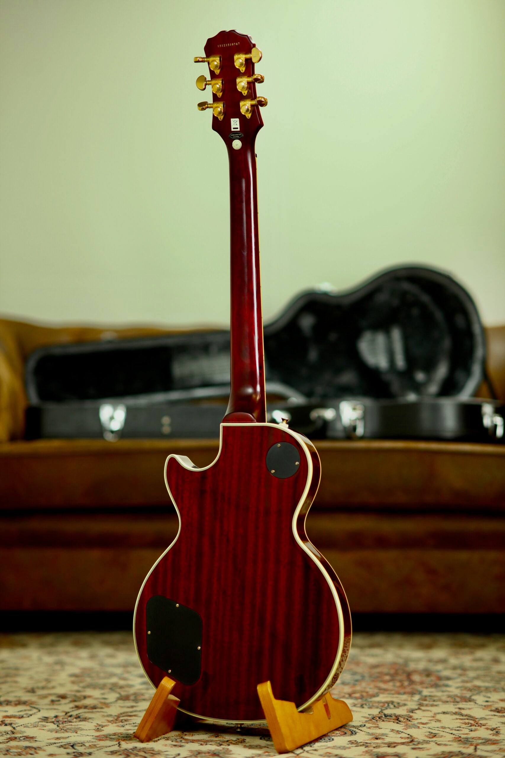 Epiphone Les Paul Custom Prophecy Plus | Wine Red