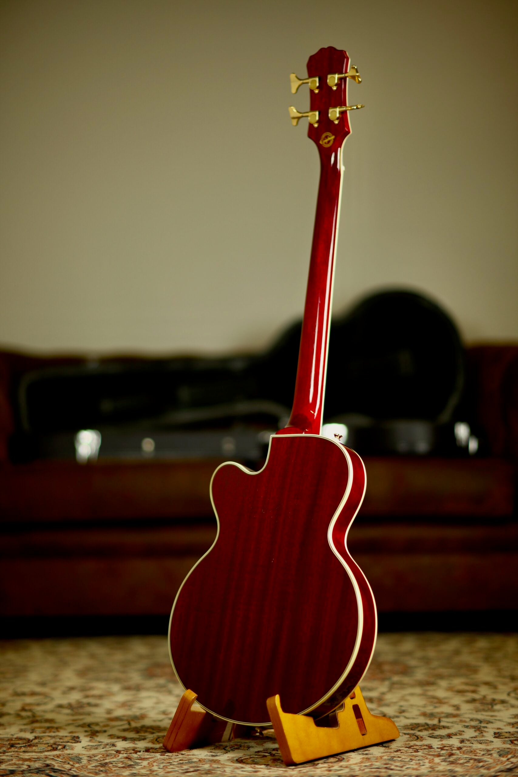 Epiphone Allen Woody Rumblekat Bass | Wine Red