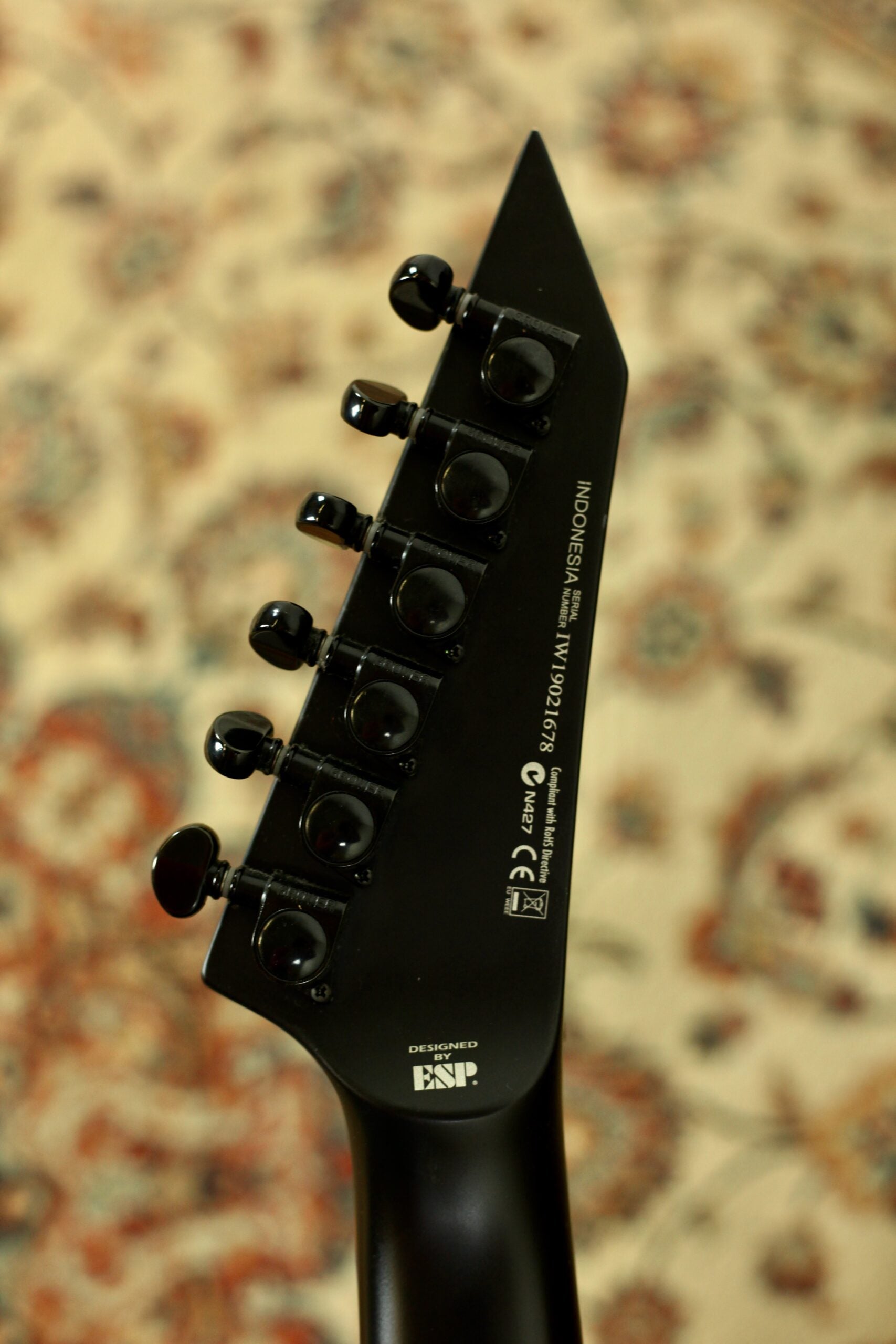 ESP LTD M-Black | Metal Black Satin