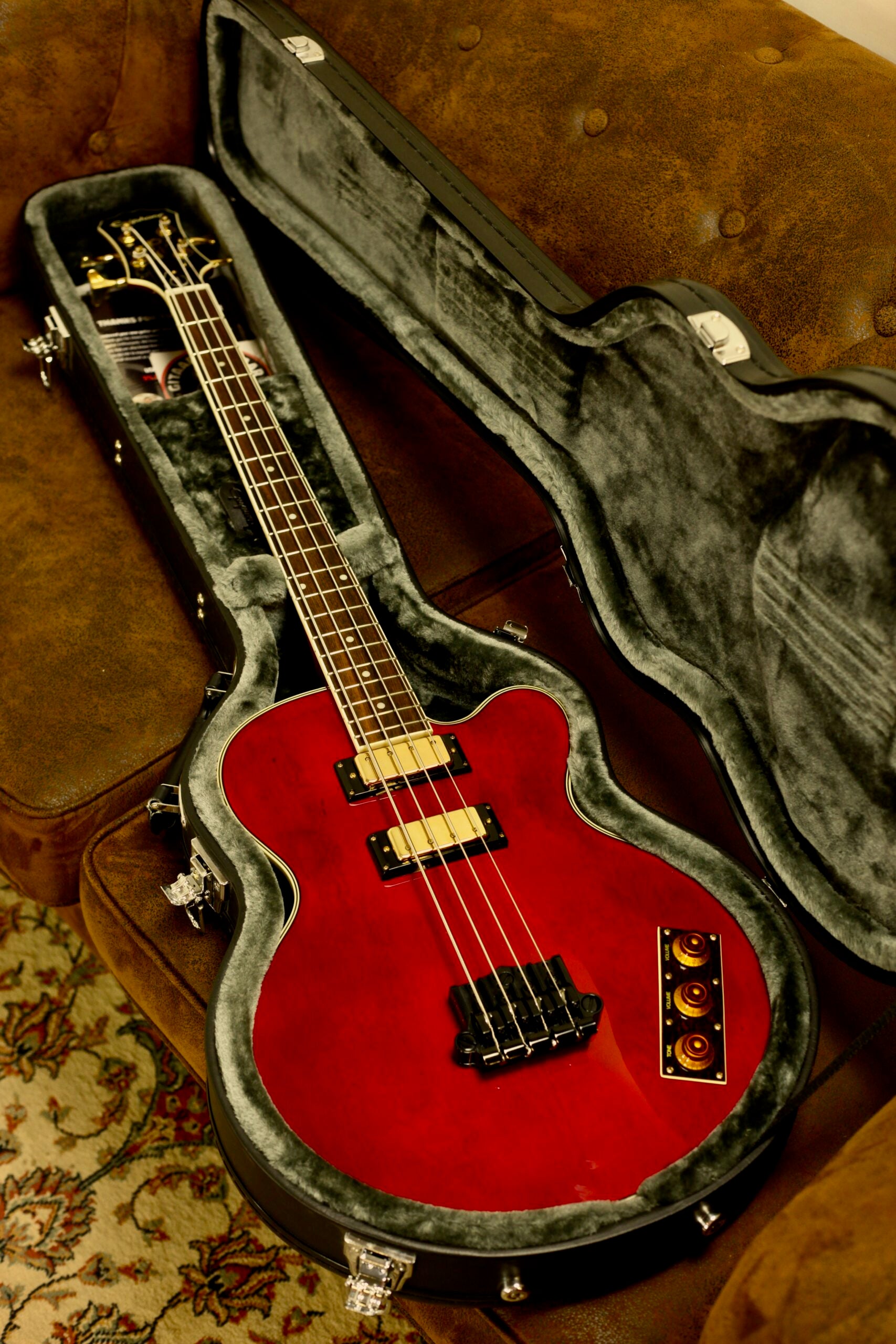 Epiphone Allen Woody Rumblekat Bass | Wine Red