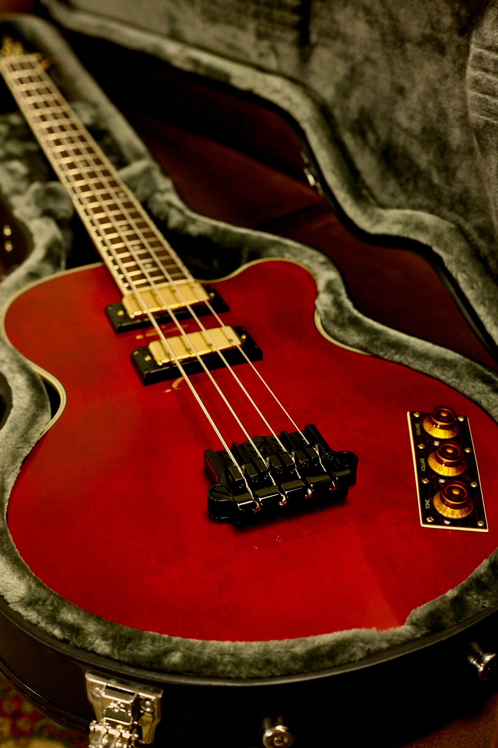 Epiphone Allen Woody Rumblekat Bass | Wine Red