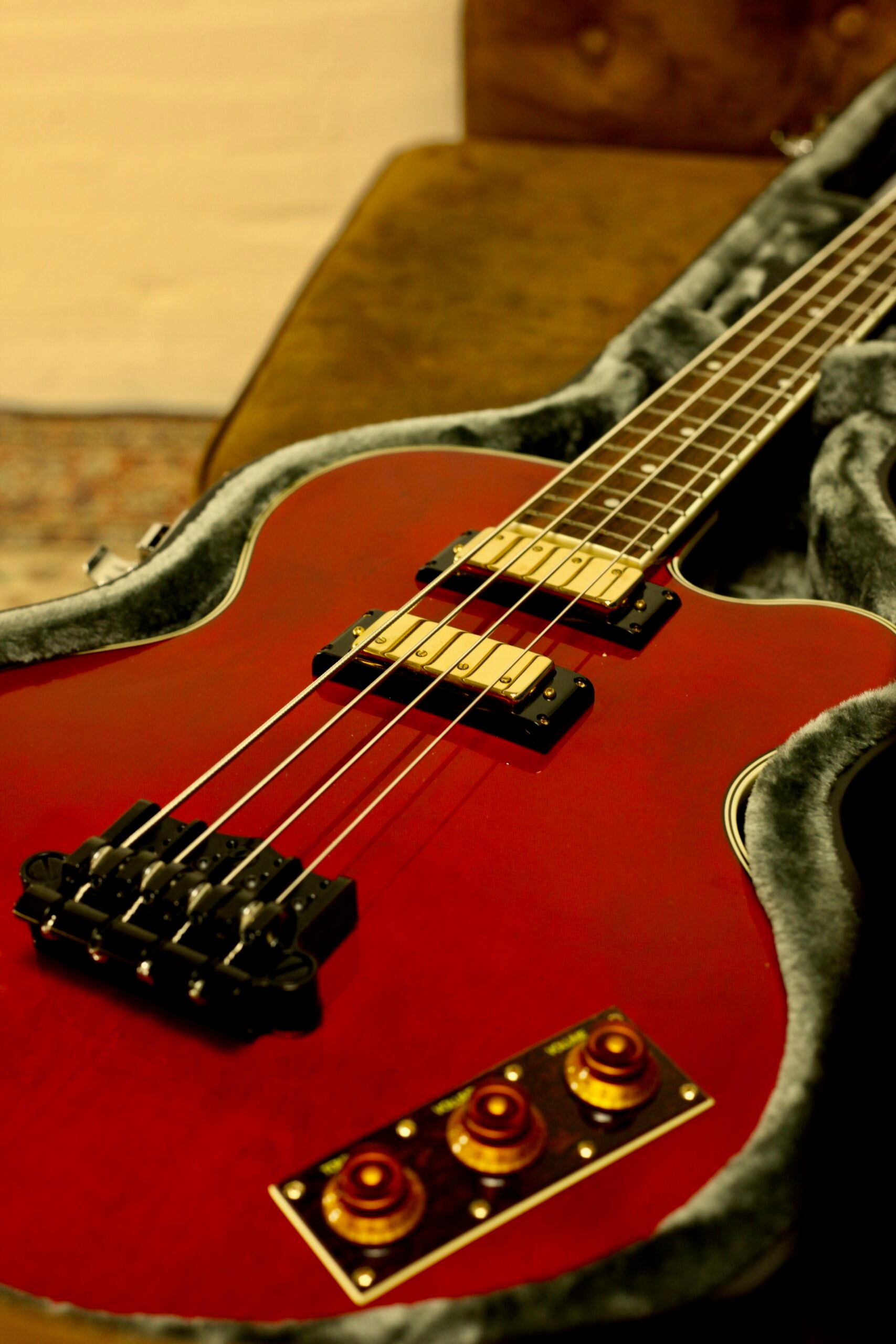 Epiphone Allen Woody Rumblekat Bass | Wine Red