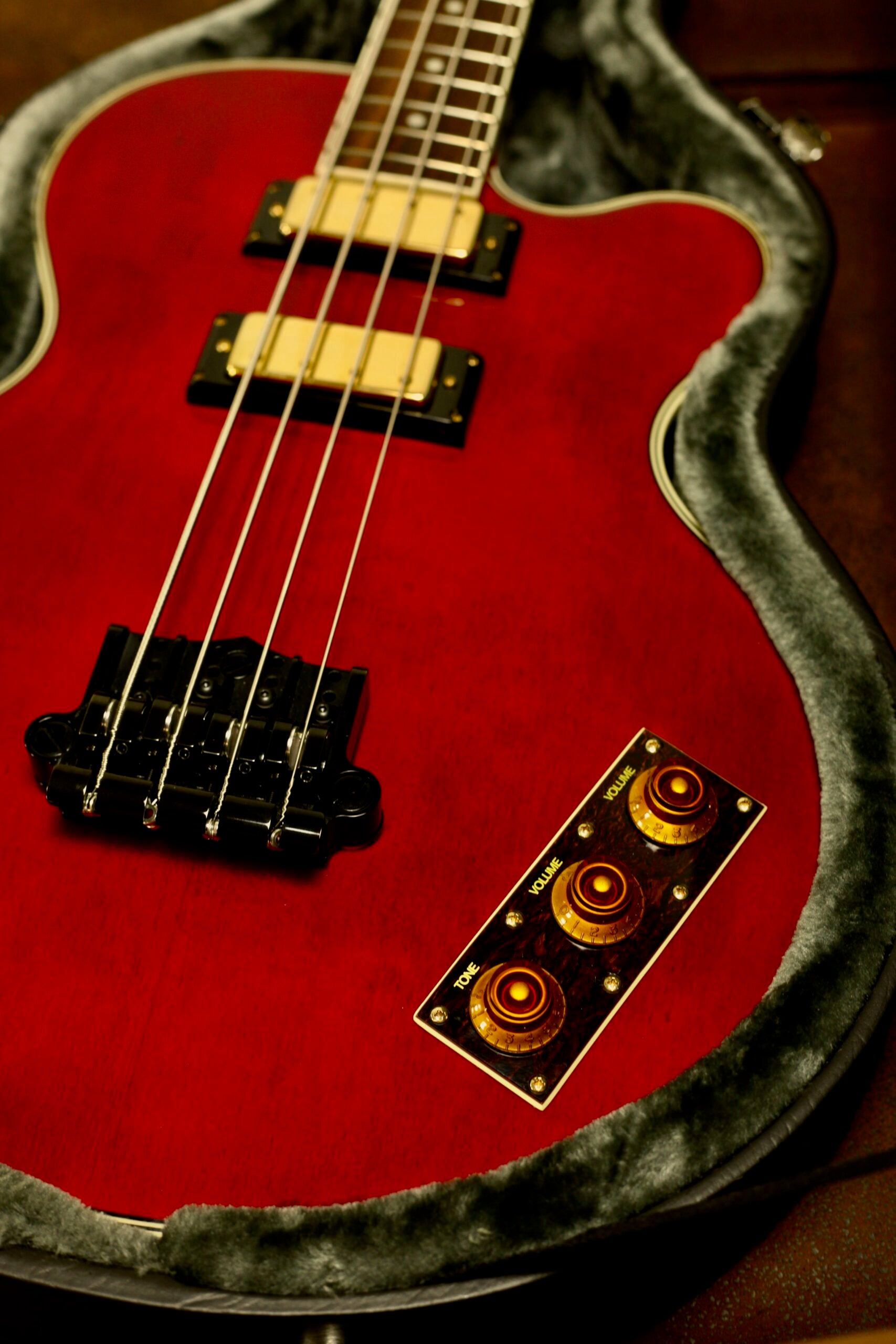 Epiphone Allen Woody Rumblekat Bass | Wine Red
