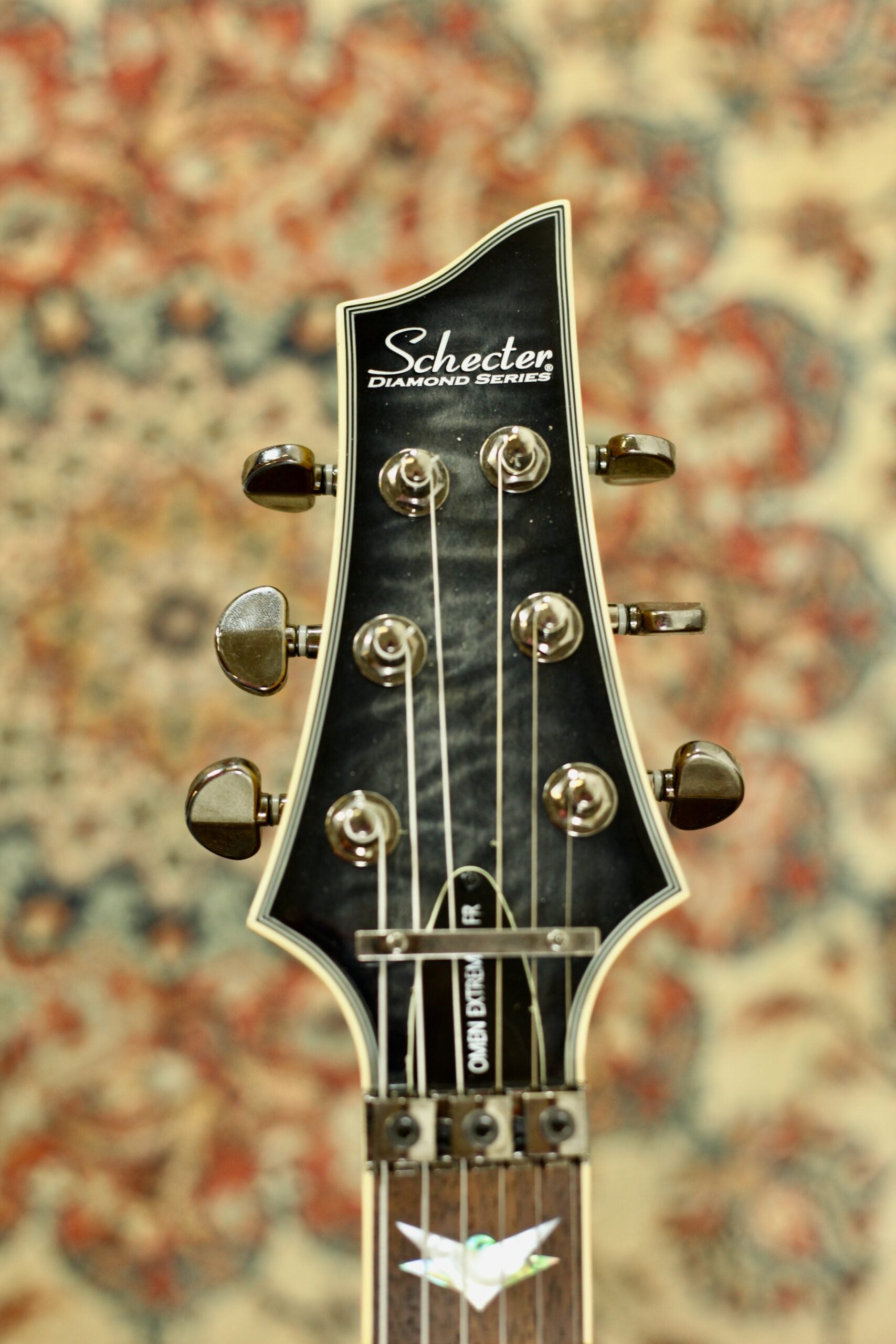 Schecter Omen Extreme 6 Floyd Rose | See Thru Black