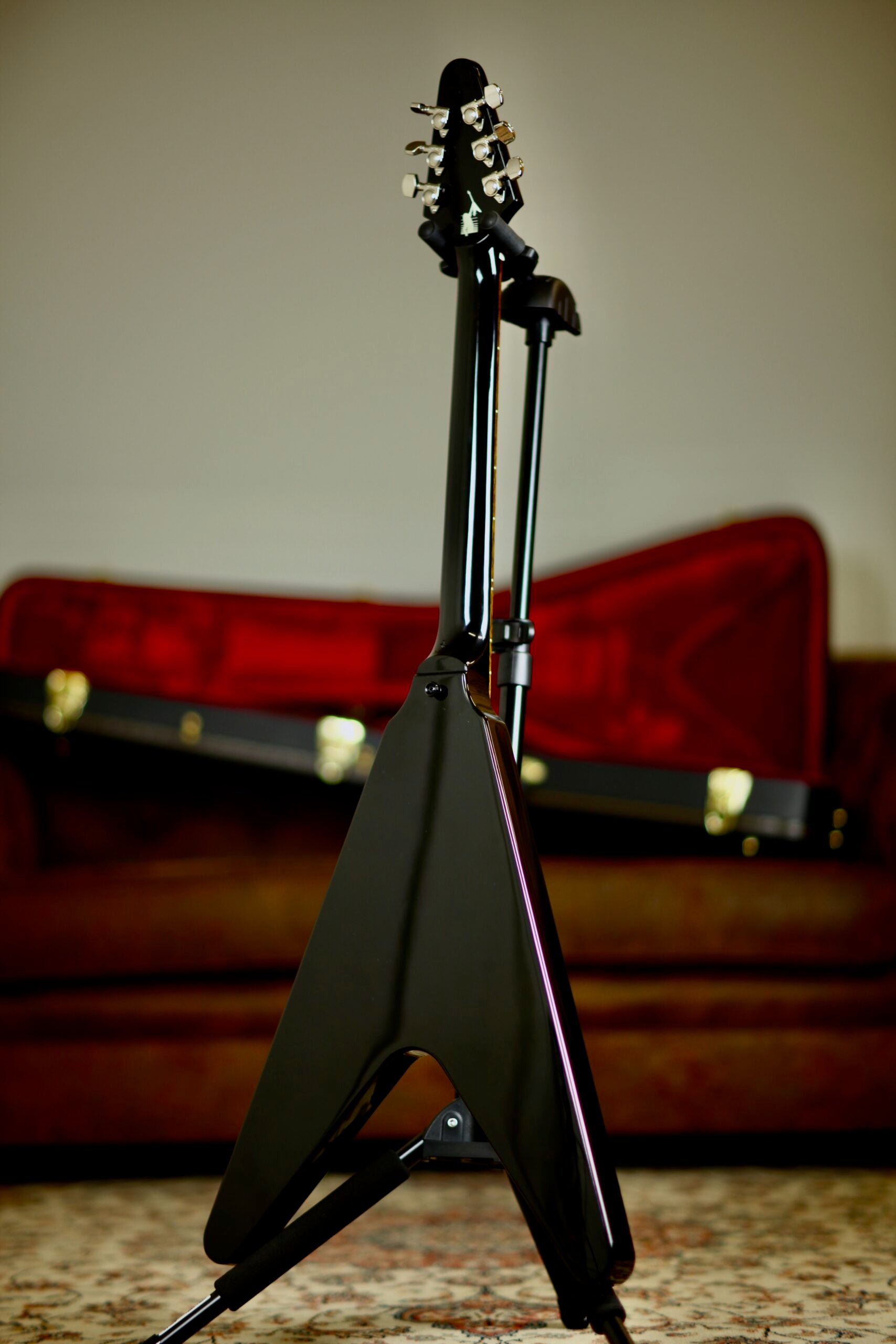 Epiphone Kirk Hammet Flying V | Black