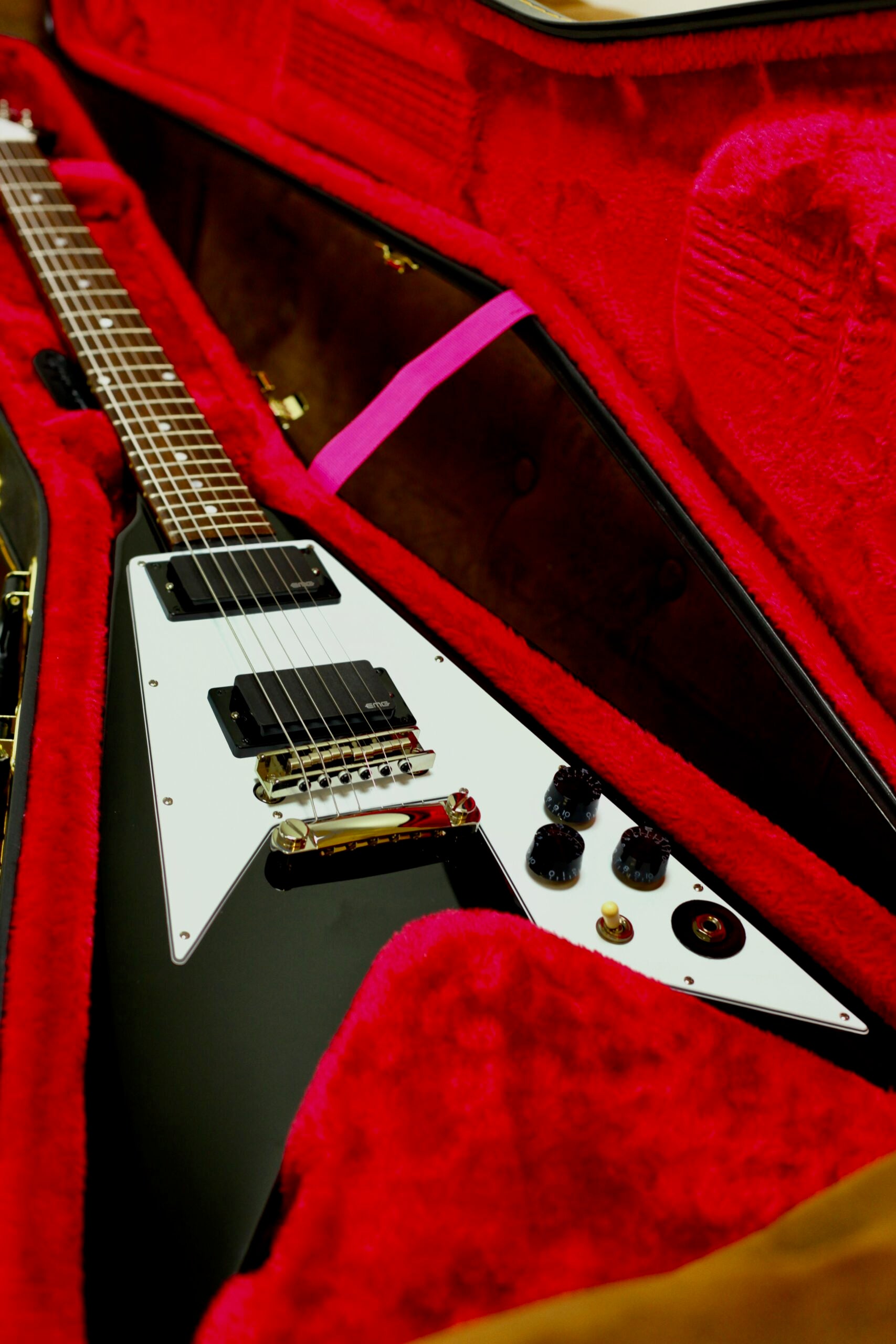 Epiphone Kirk Hammet Flying V | Black