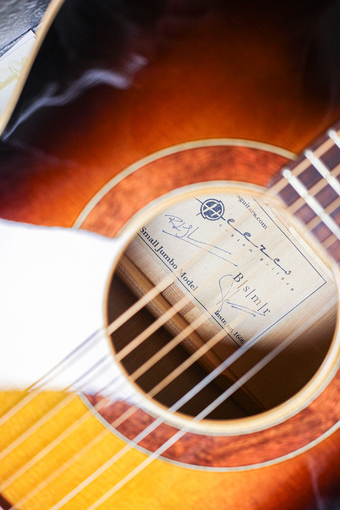 Heeres Guitars Small Jumbo 2018 | Sunburst