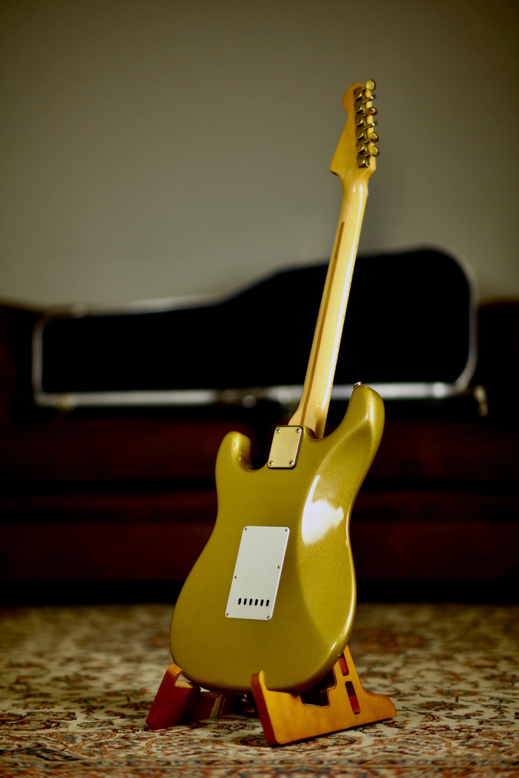 Fender Dan Smith Stratocaster 1981 | Gold Refinished