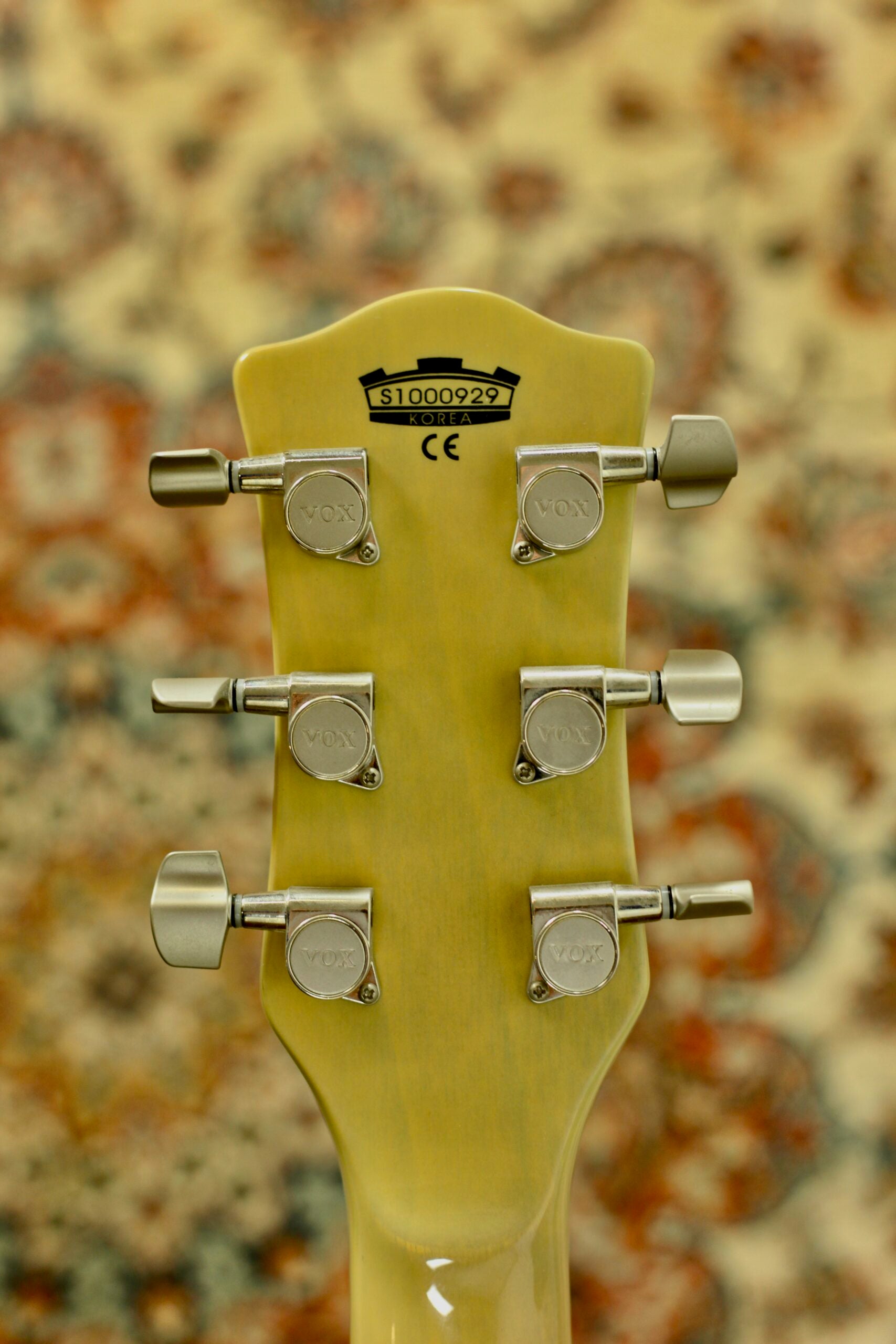 Vox SSC-55 Solid Body Single Cutaway | Blonde