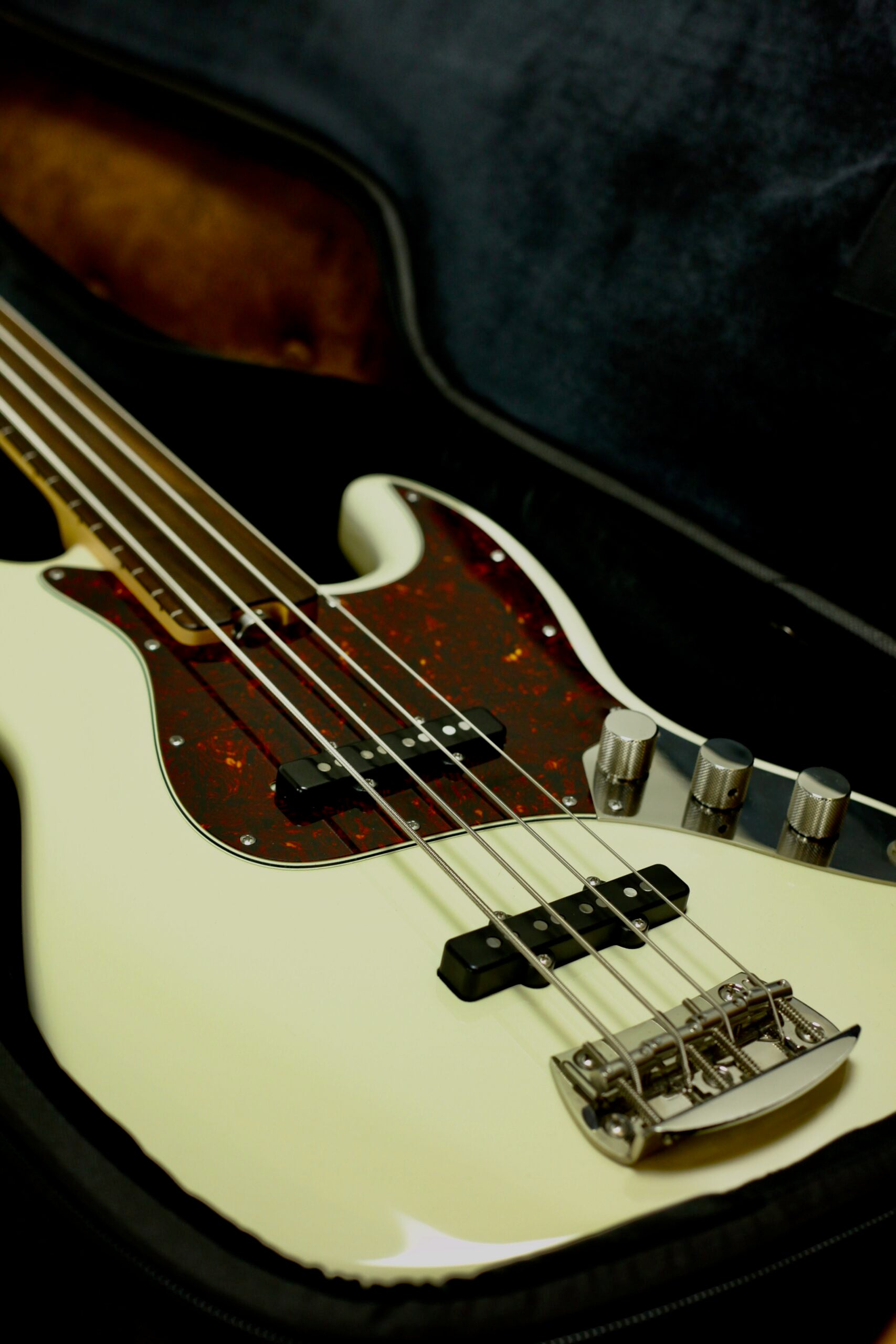 Vincent Metropol 4 Fretless 2021 | White