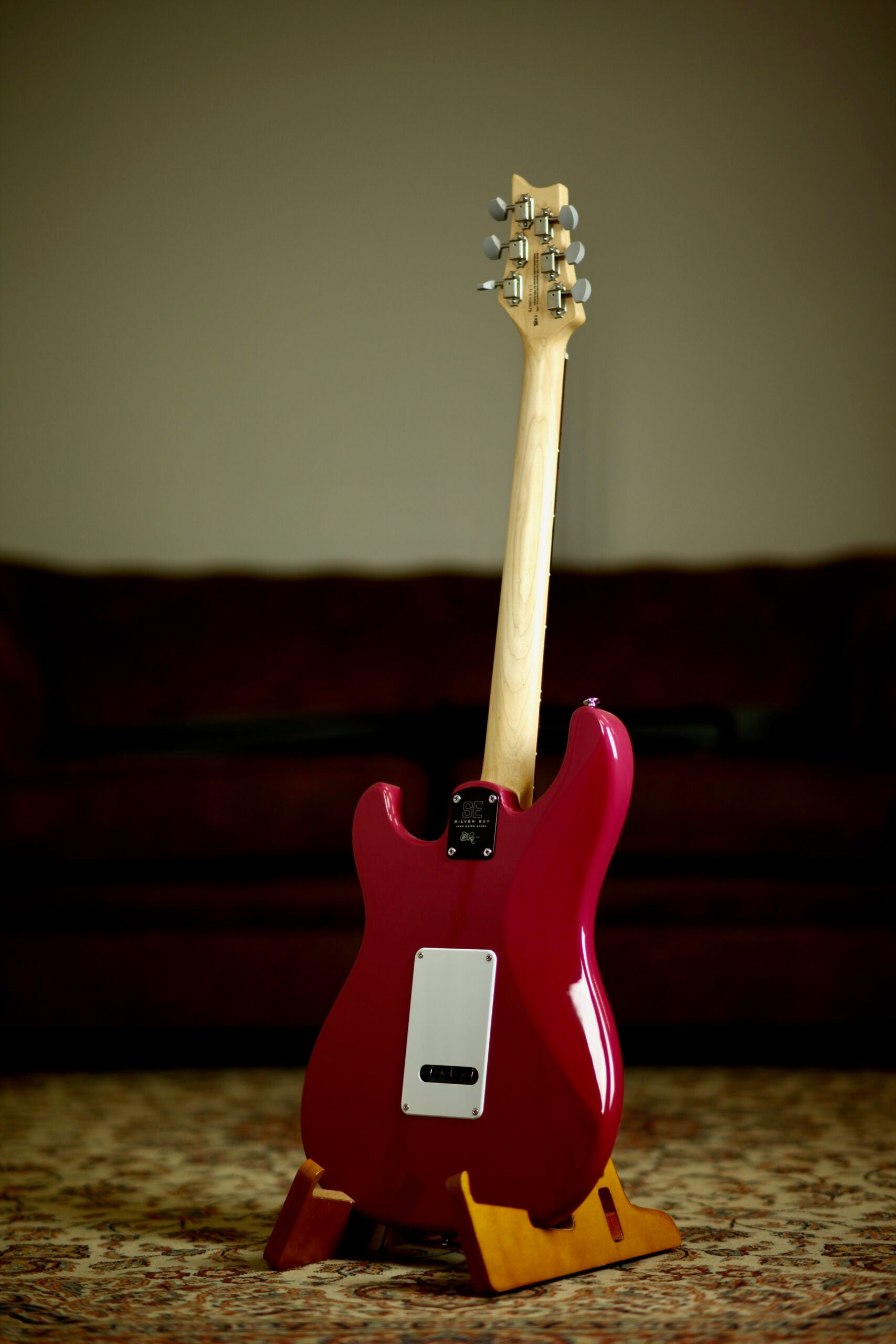 PRS SE Silver Sky 2021 | Dragon Fruit