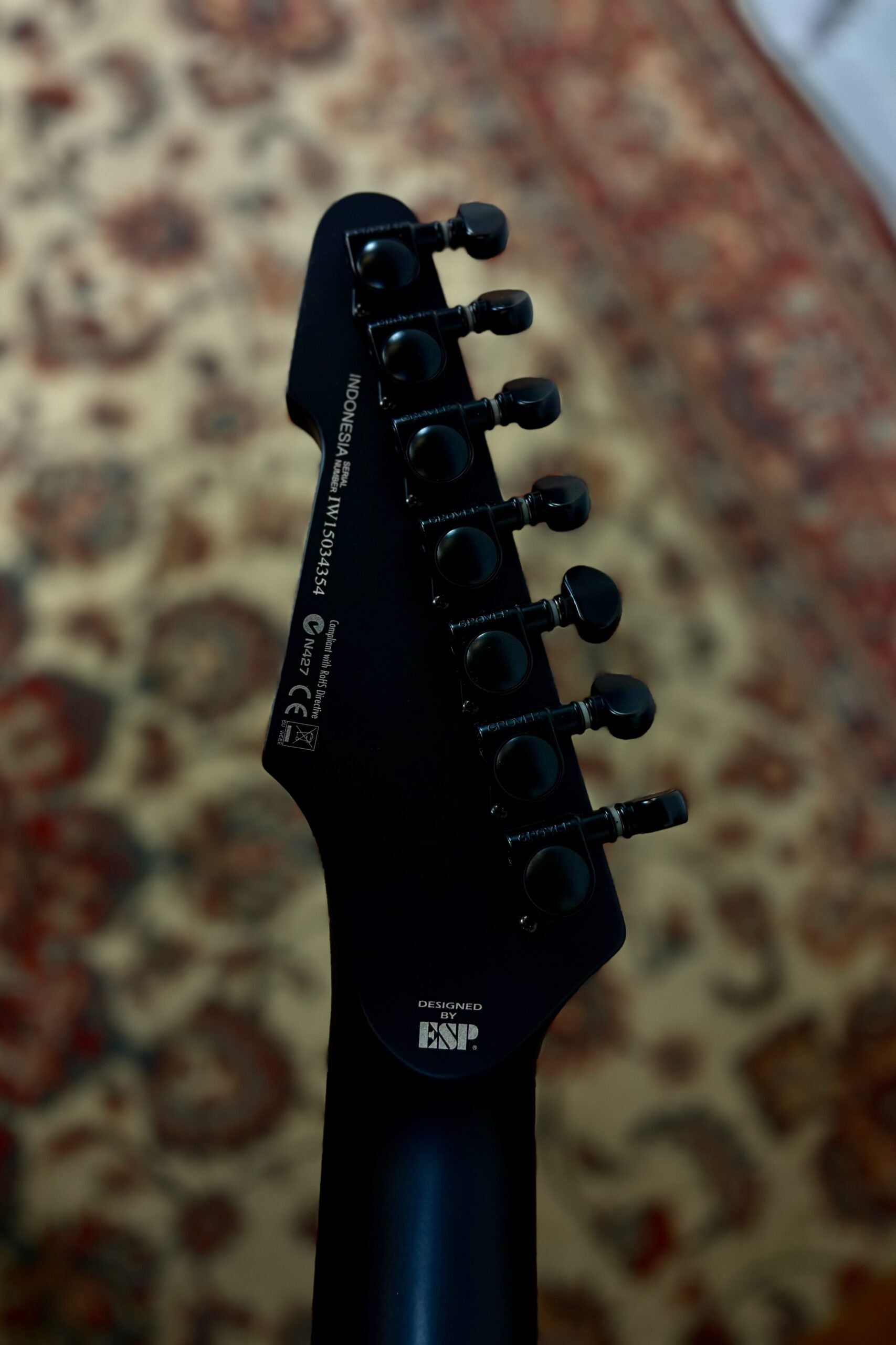 ESP LTD TE-407 | Black Satin