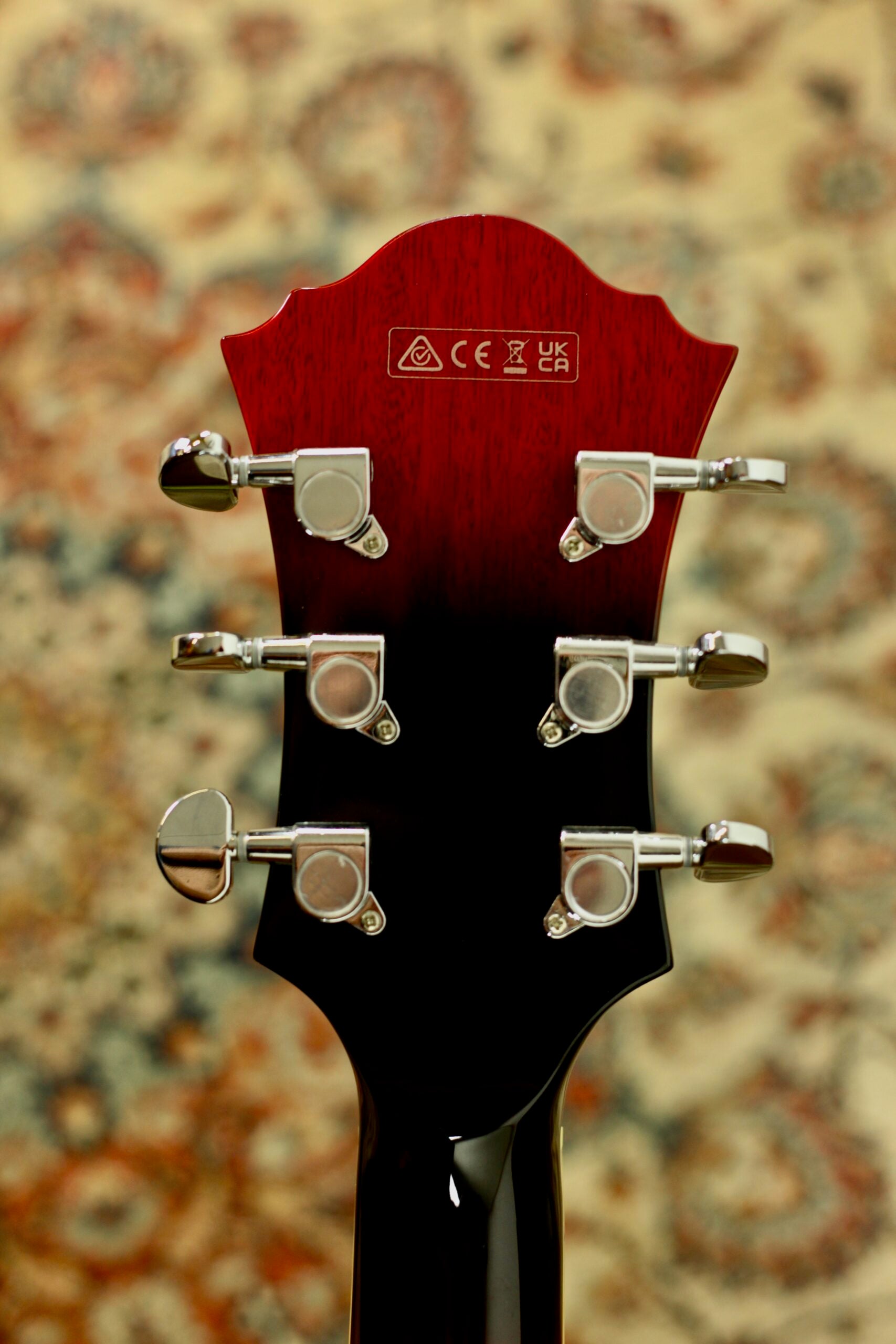 Ibanez Artcore AF75 2022 | Transparent Red Sunburst