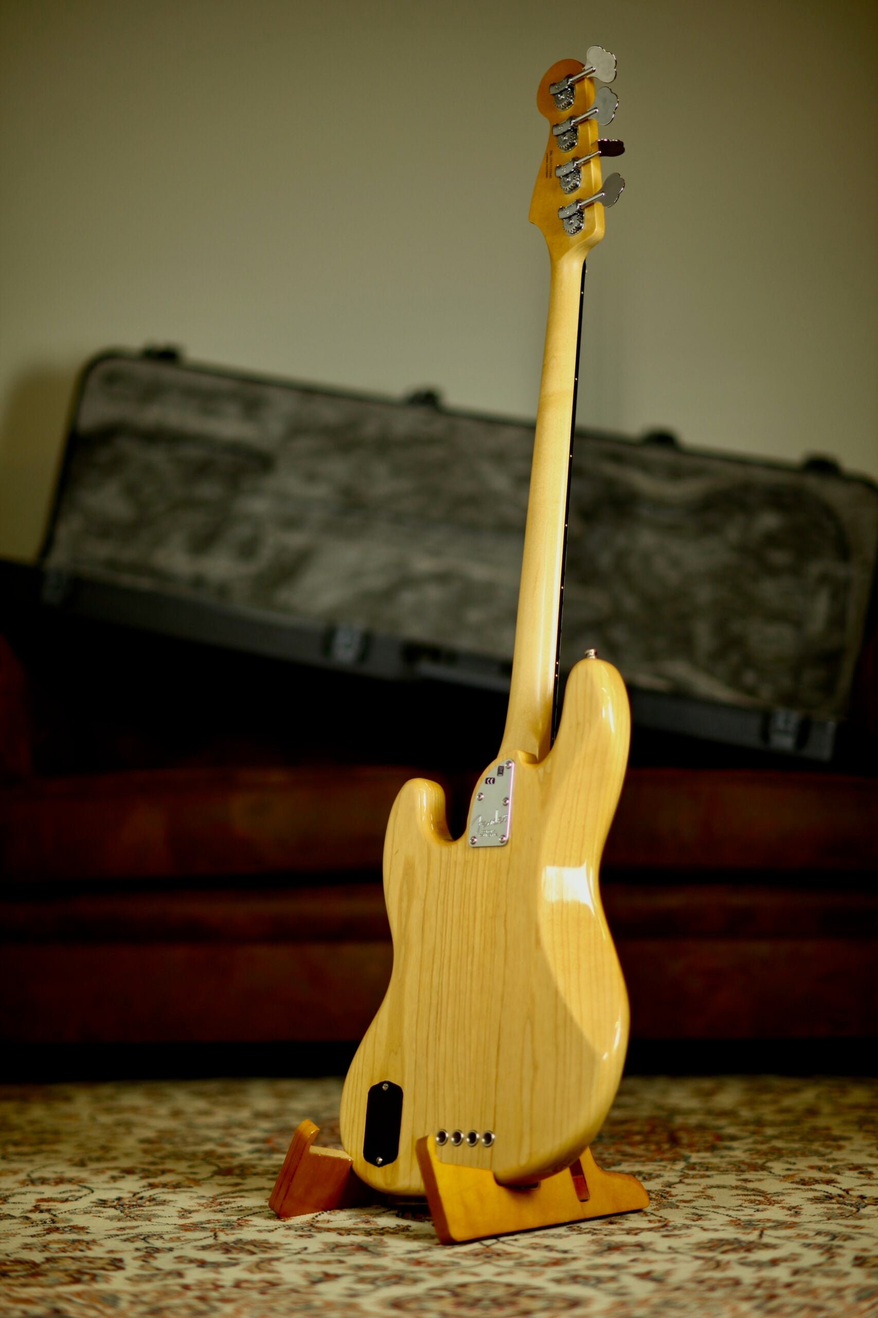 Fender American Elite Jazz Bass 2017 | Natural