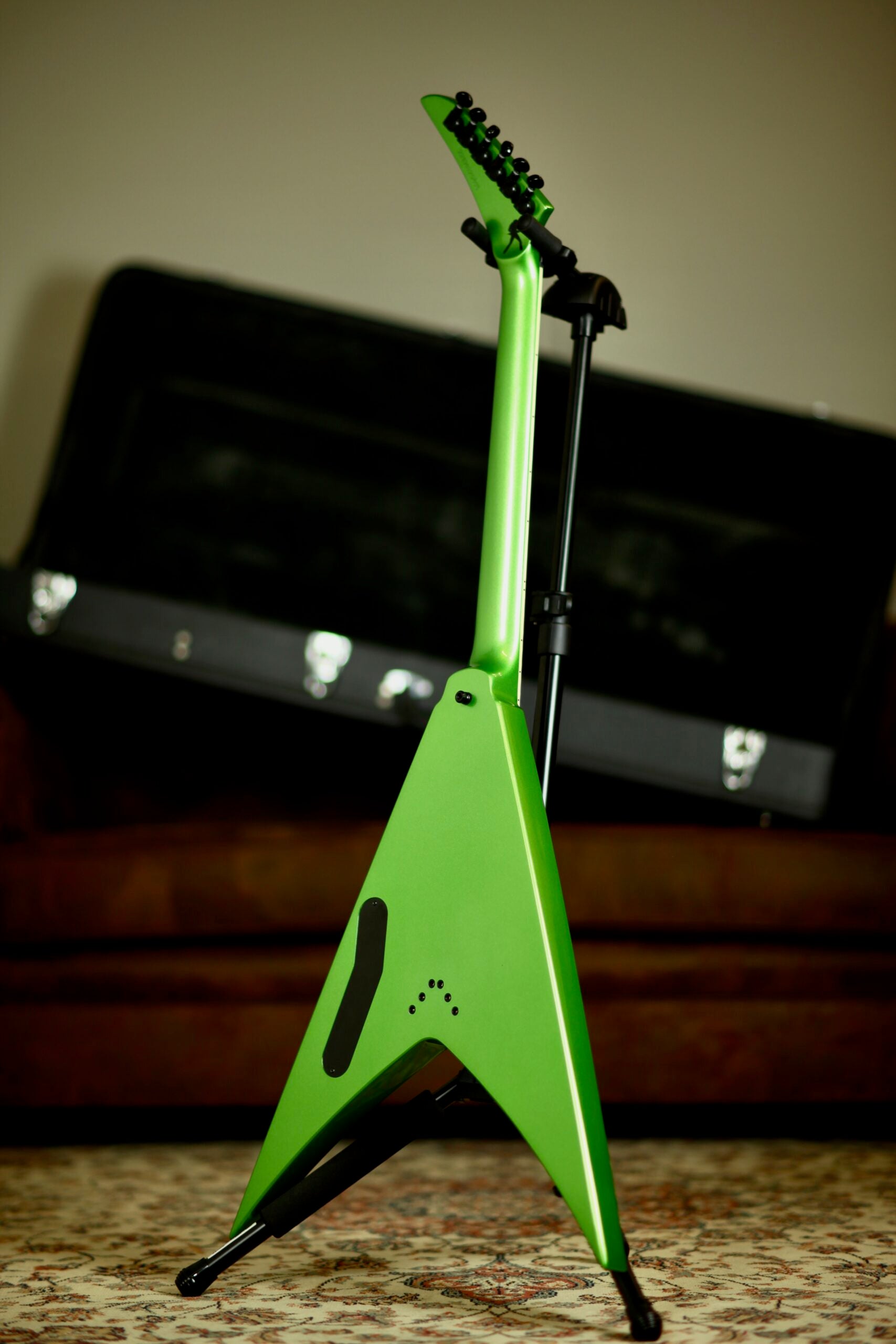 Kramer Vanguard Dave Mustaine Rest in Peace | Alien Tech Green