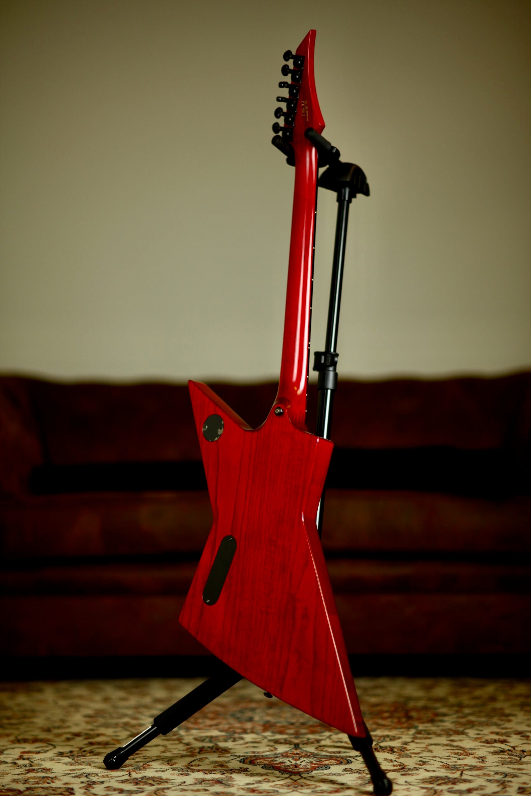Solar Guitars E2.6 TBR 2019 | Trans Blood Red Matte