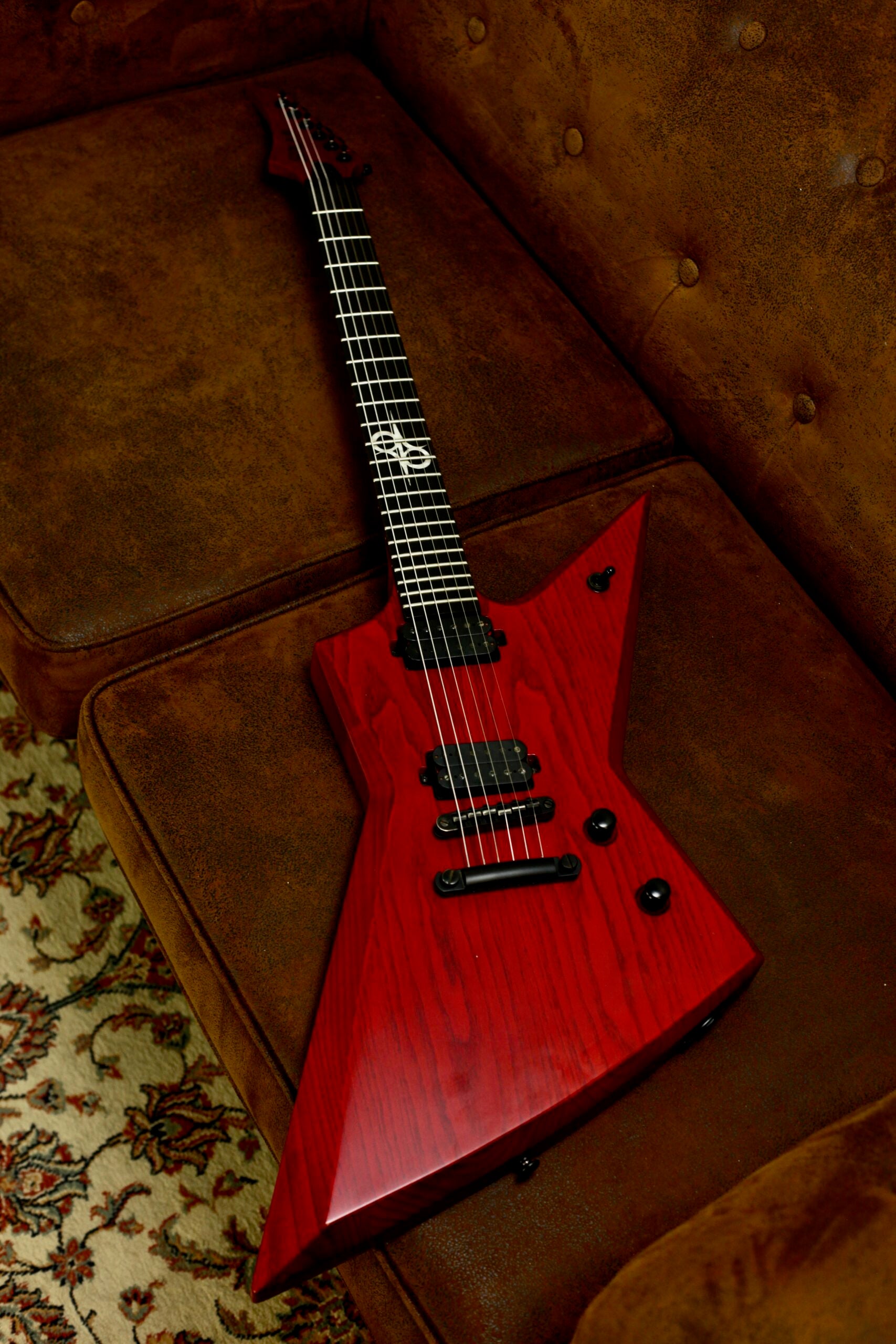 Solar Guitars E2.6 TBR 2019 | Trans Blood Red Matte