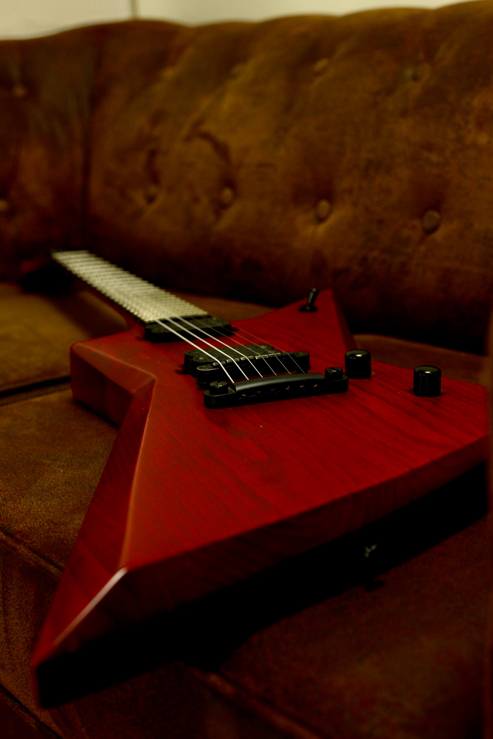 Solar Guitars E2.6 TBR 2019 | Trans Blood Red Matte
