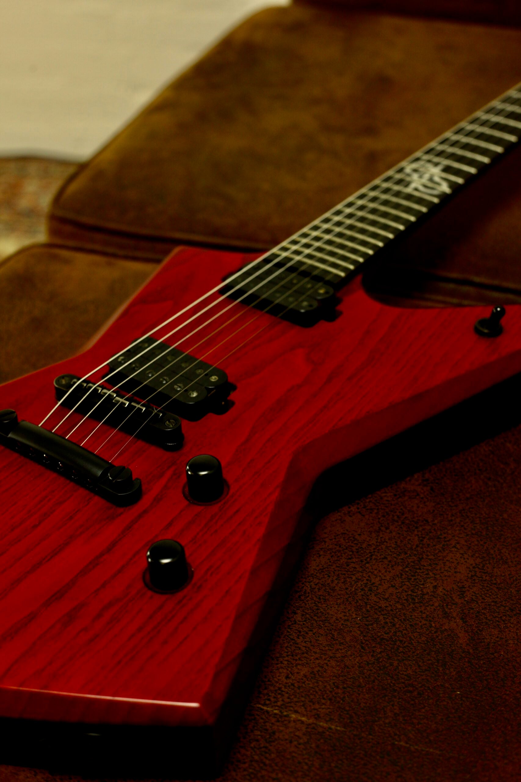 Solar Guitars E2.6 TBR 2019 | Trans Blood Red Matte