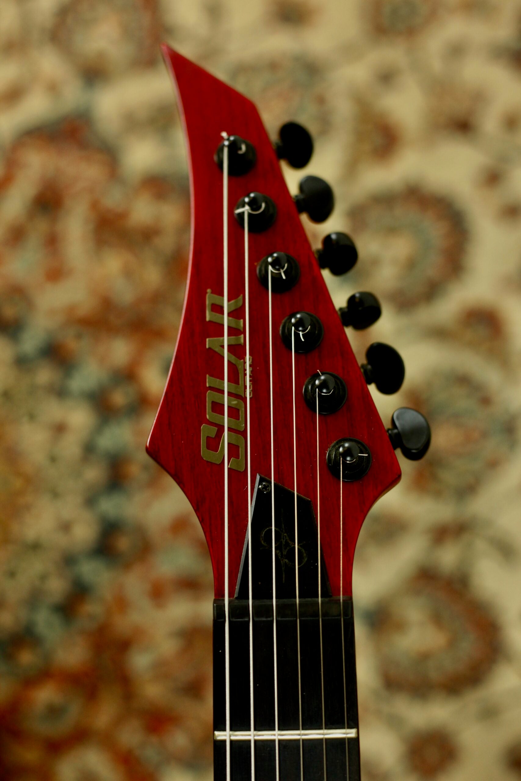 Solar Guitars E2.6 TBR 2019 | Trans Blood Red Matte