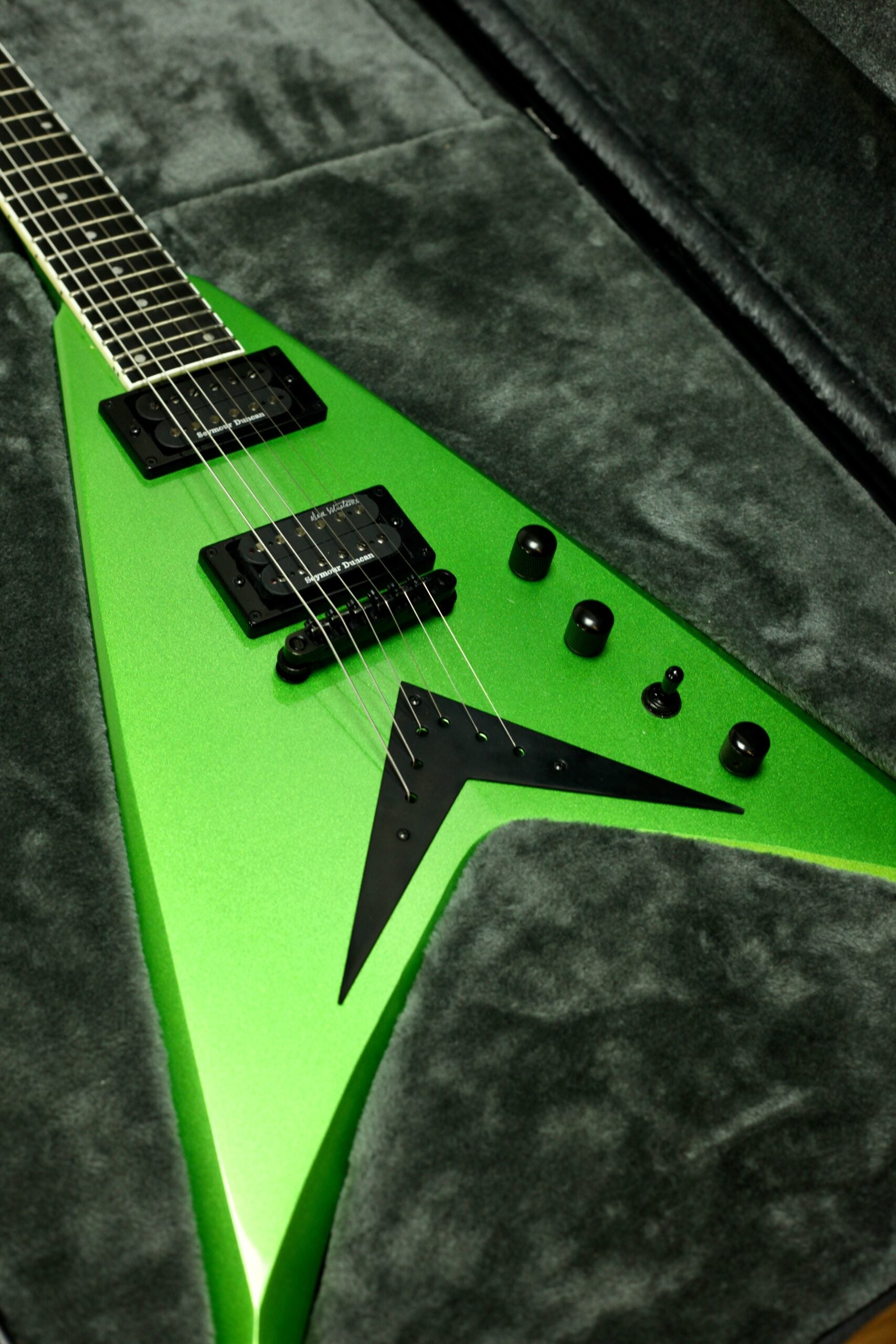Kramer Vanguard Dave Mustaine Rest in Peace | Alien Tech Green