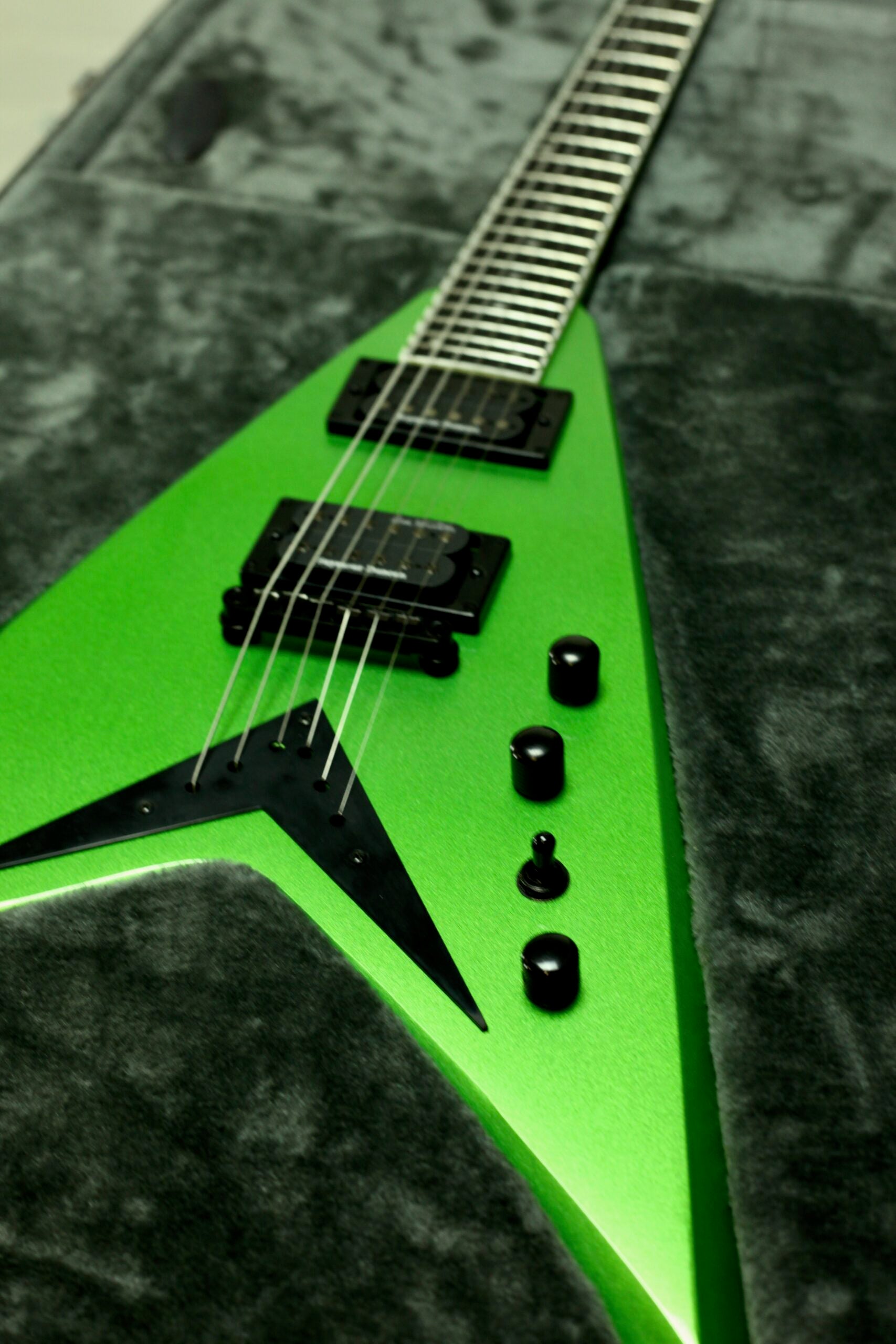 Kramer Vanguard Dave Mustaine Rest in Peace | Alien Tech Green