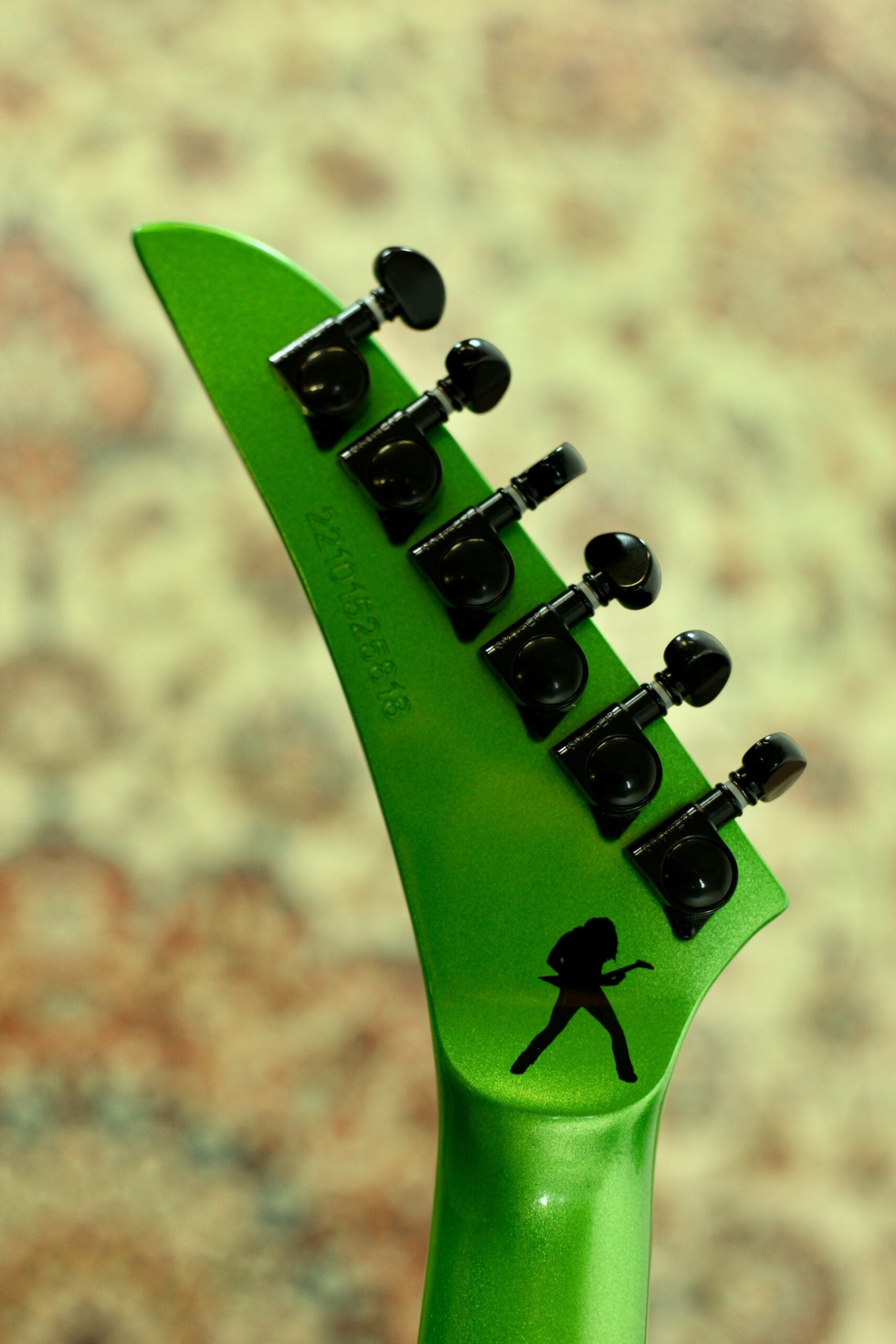 Kramer Vanguard Dave Mustaine Rest in Peace | Alien Tech Green