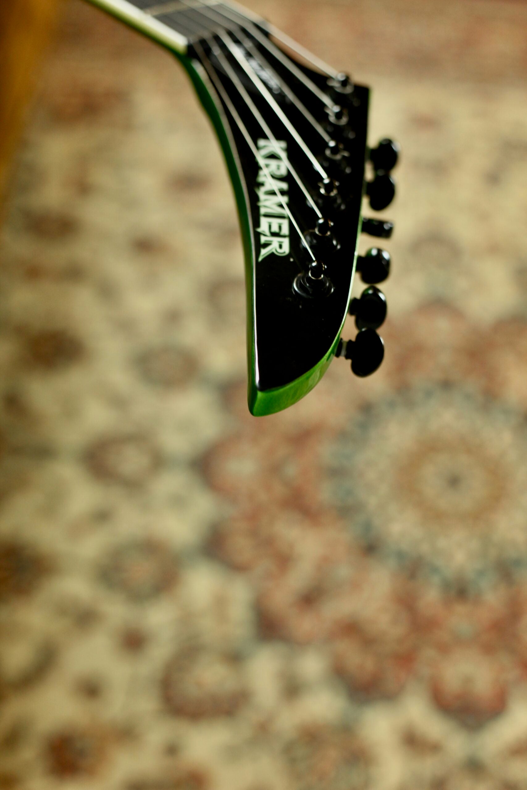 Kramer Vanguard Dave Mustaine Rest in Peace | Alien Tech Green