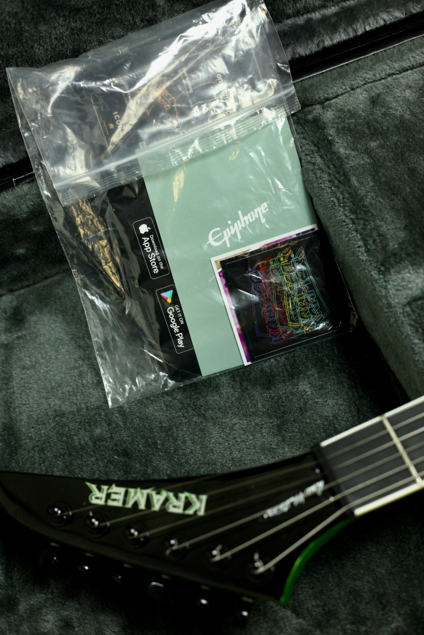 Kramer Vanguard Dave Mustaine Rest in Peace | Alien Tech Green