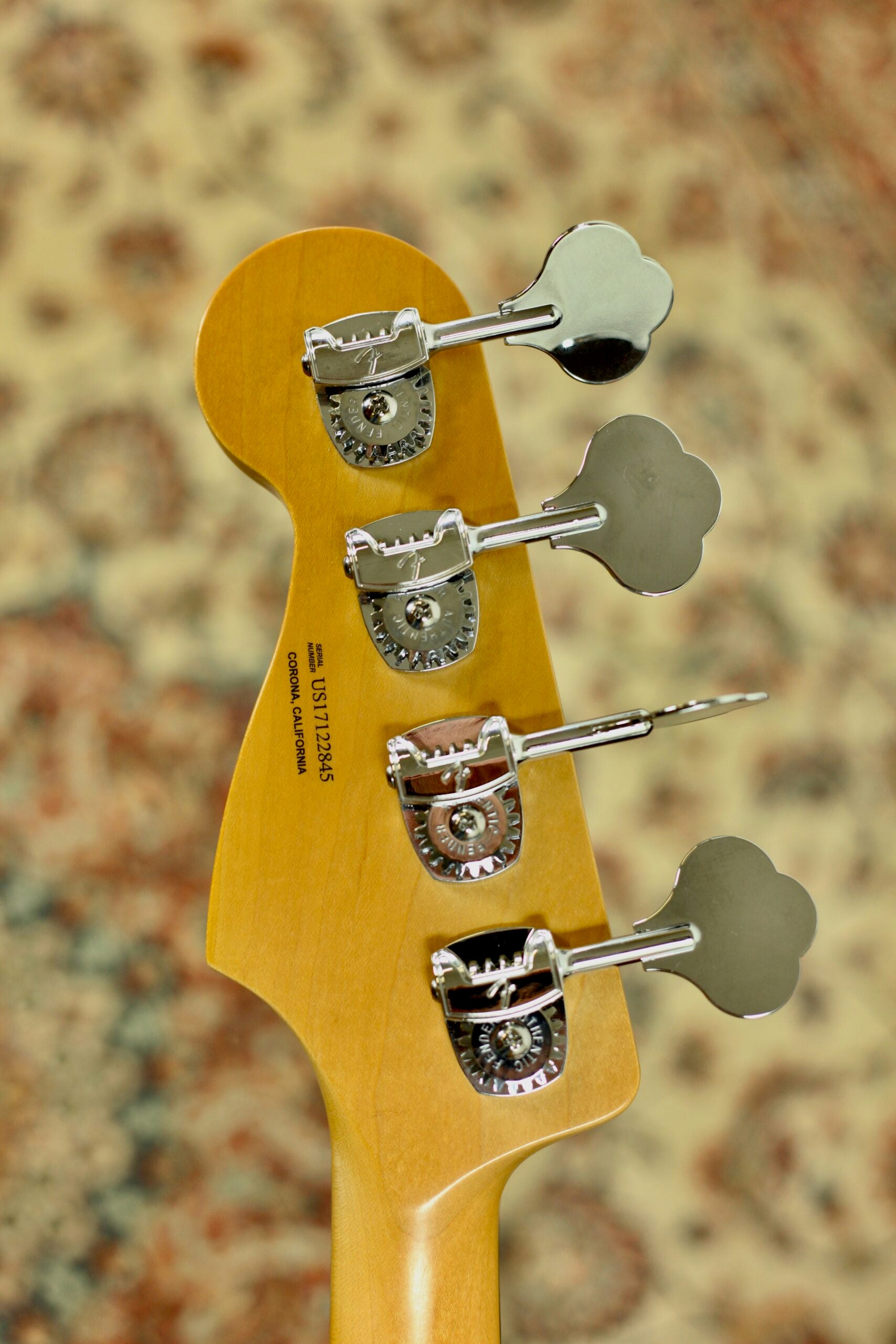 Fender American Elite Jazz Bass 2017 | Natural