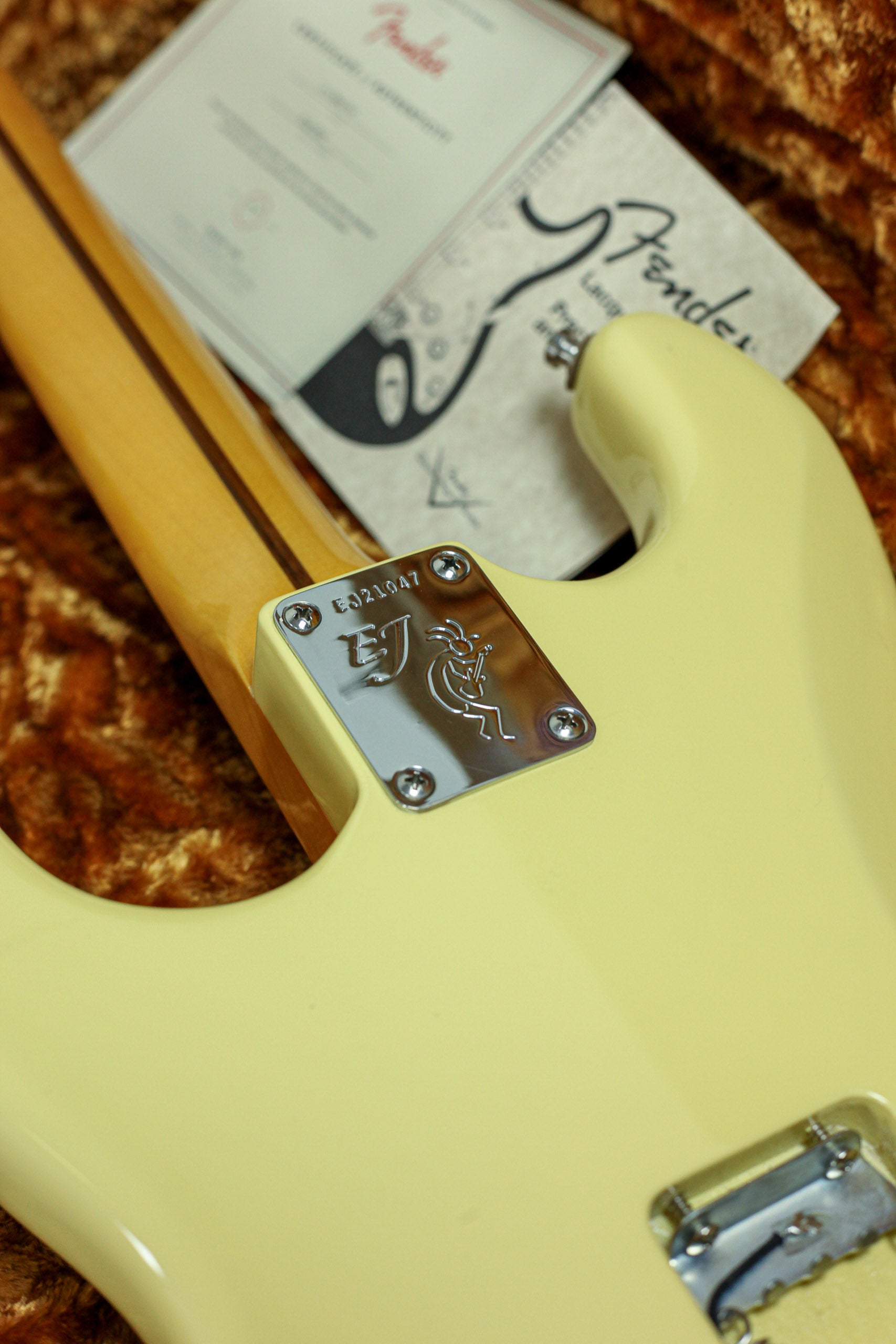 Fender Eric Johnson Thinline Stratocaster MN | Blonde