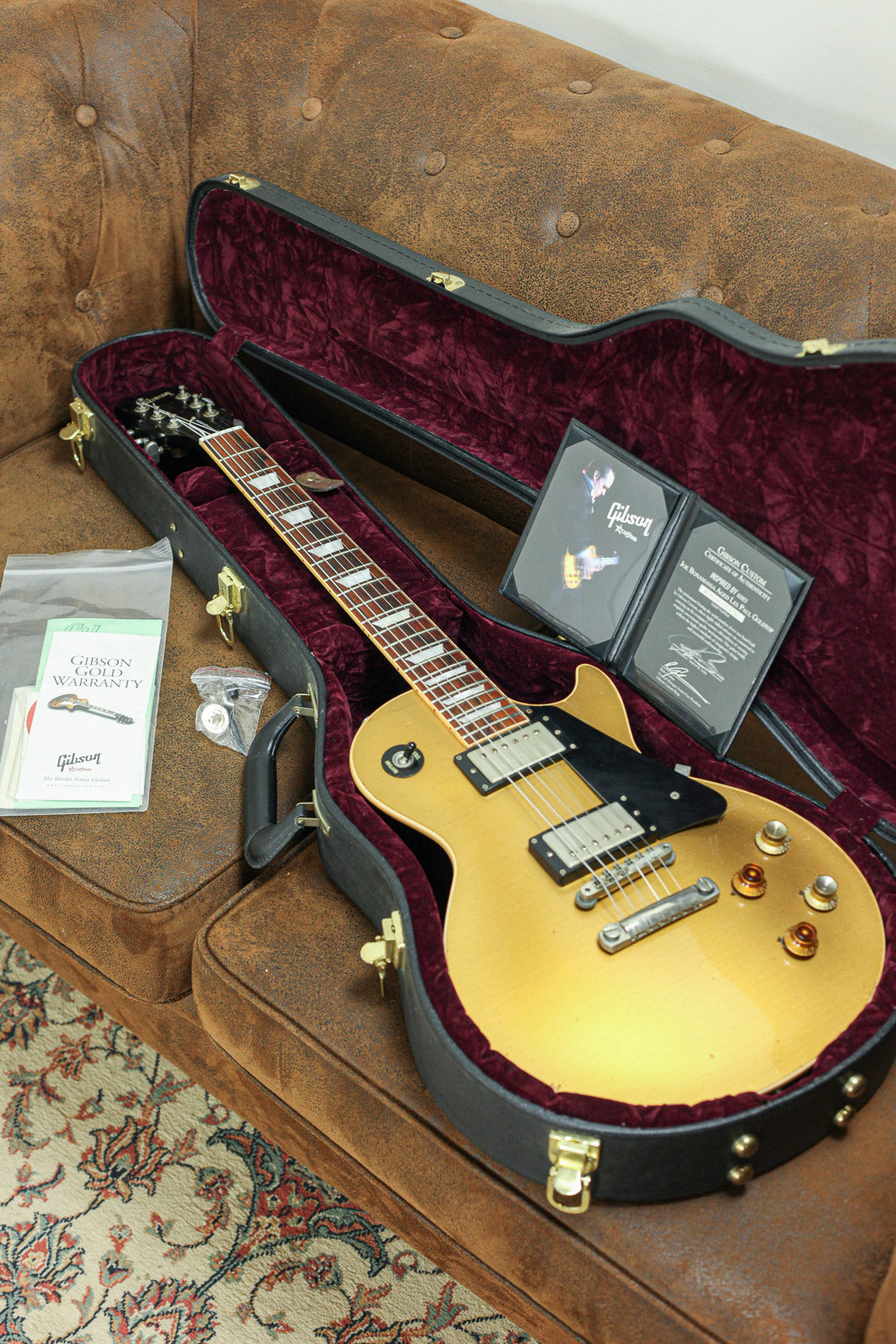 Gibson Custom Joe Bonamassa Signature | Aged Goldtop