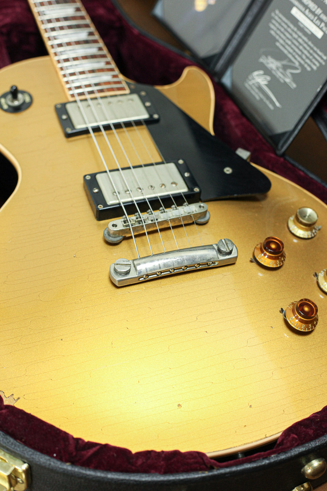 Gibson Custom Joe Bonamassa Signature | Aged Goldtop