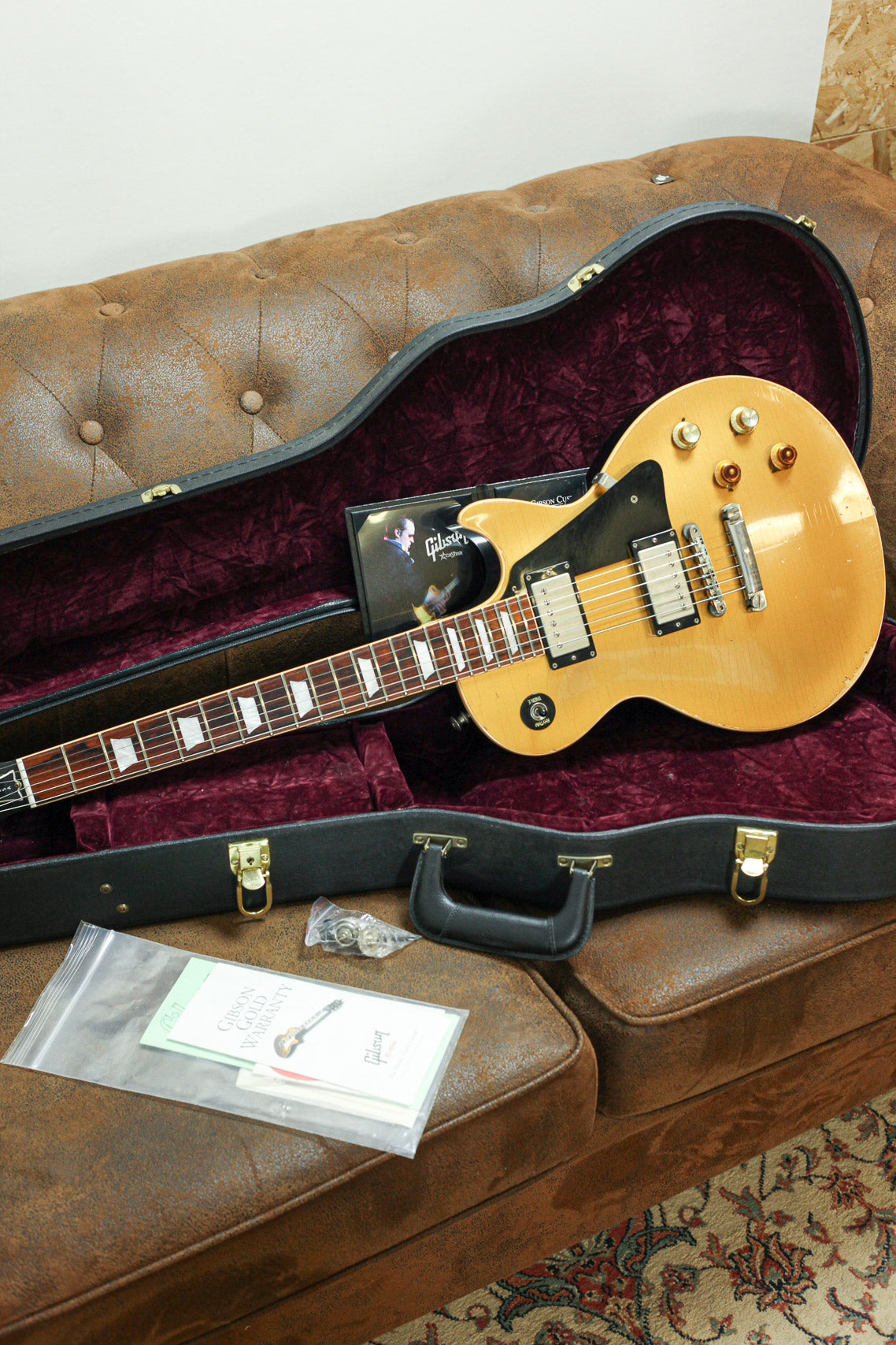 Gibson Custom Joe Bonamassa Signature | Aged Goldtop