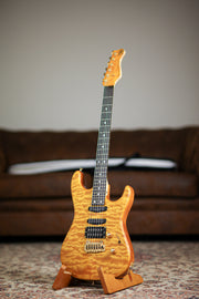 Valley Arts Custom PRO USA 1993 | Quilted Amber