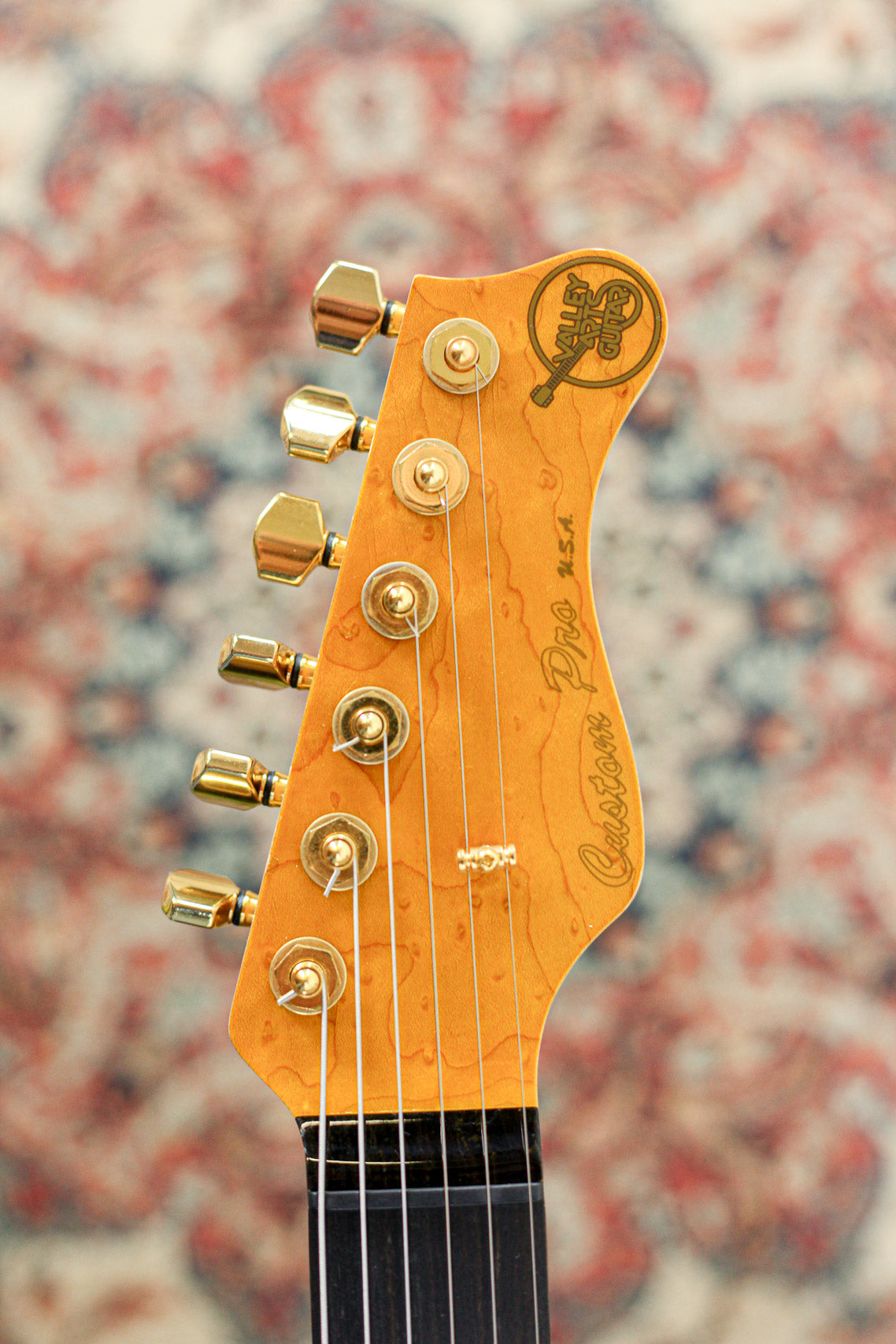Valley Arts Custom PRO USA 1993 | Quilted Amber