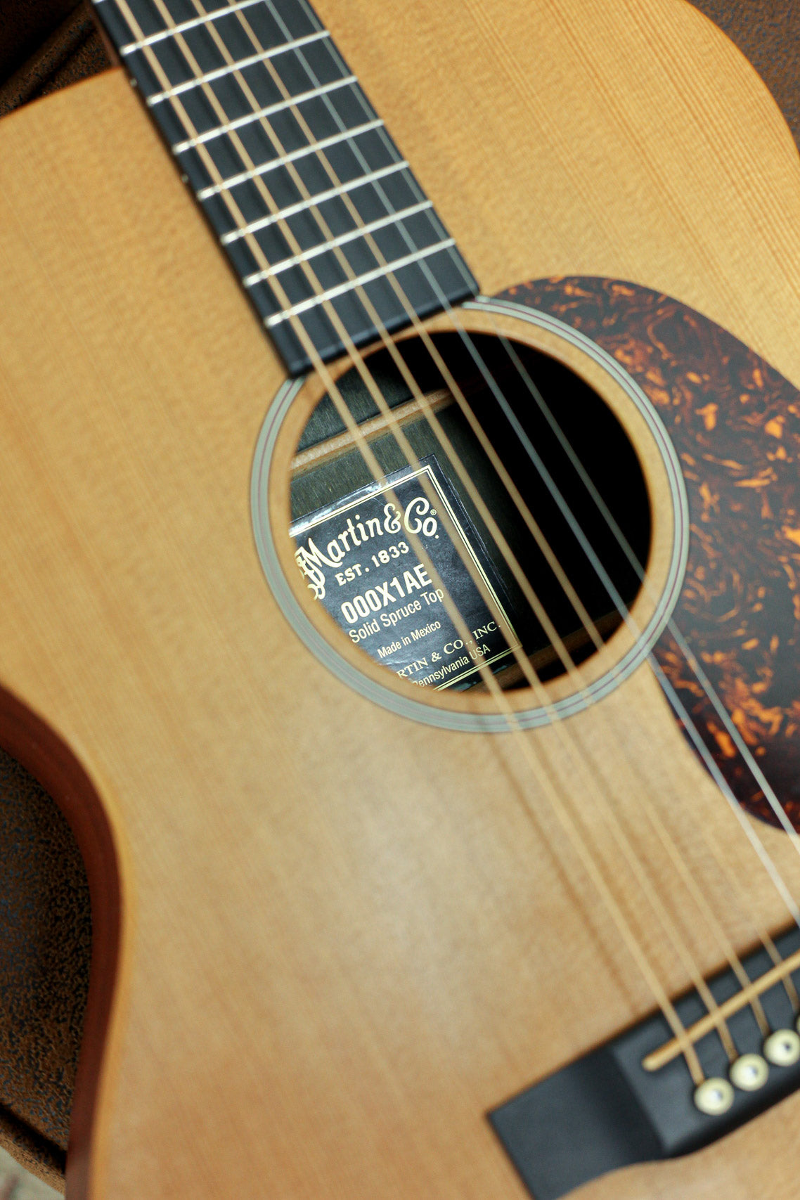 Martin 000X1AE Solid Spruce Top | Natural