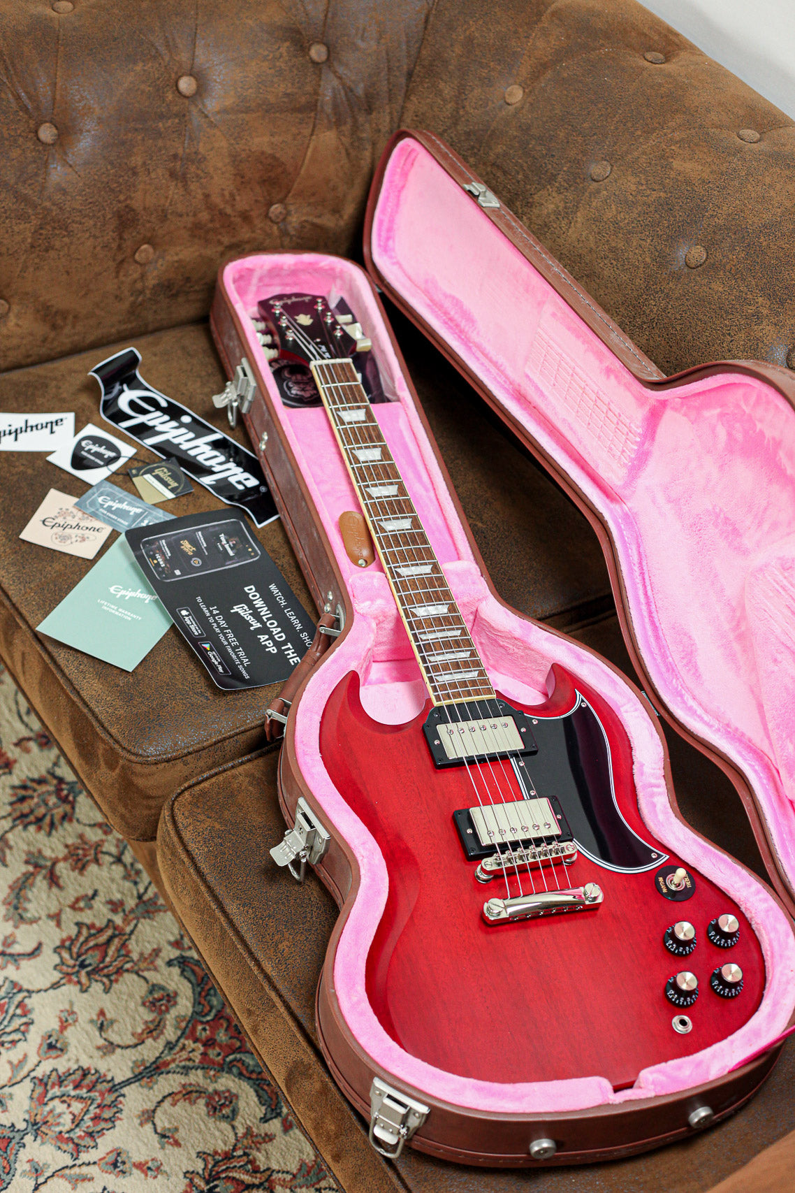 Epiphone 1961 Les Paul SG Standard | Aged Sixties Cherry