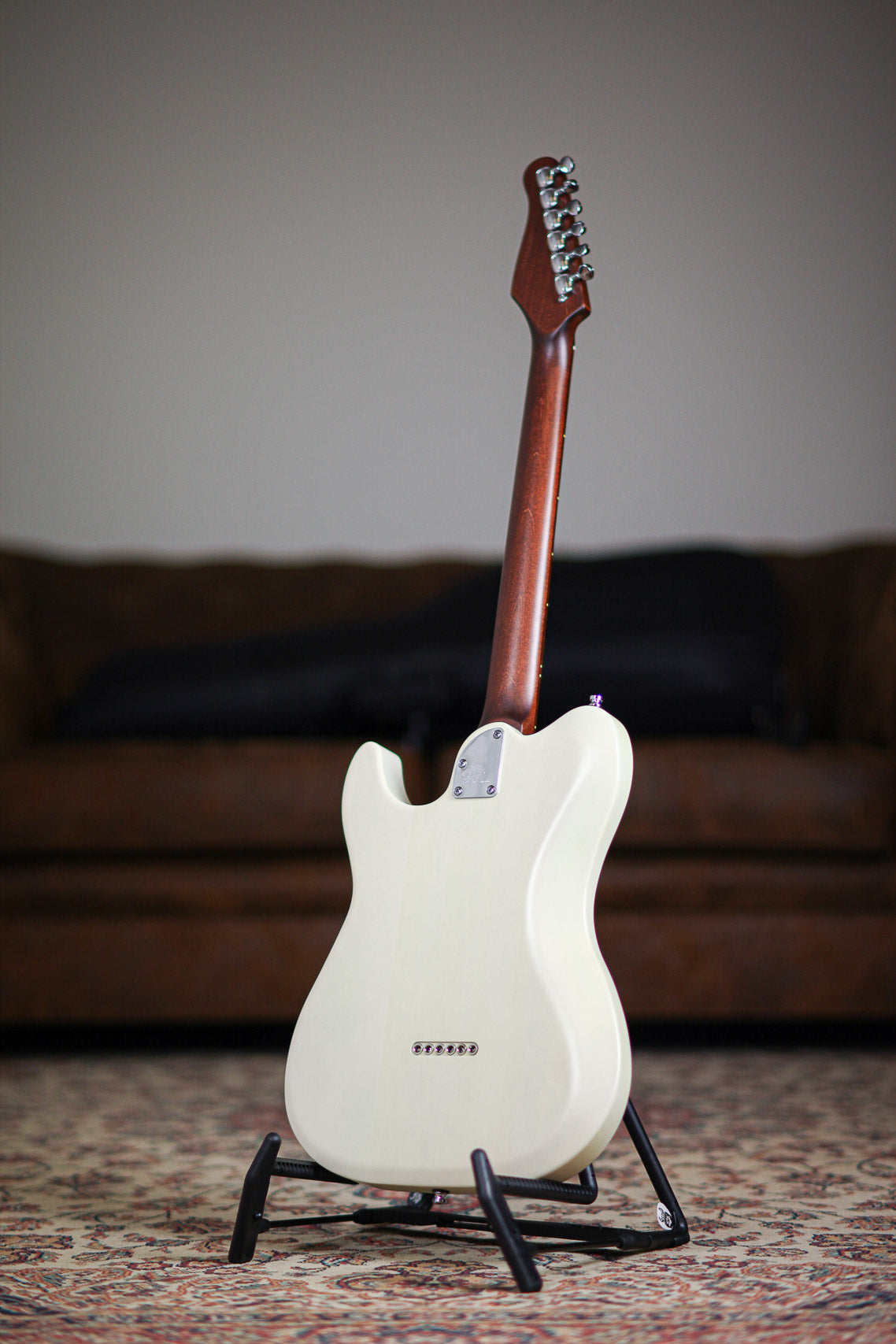 Godin Stadium Hardtail Rosewood | TransWhite