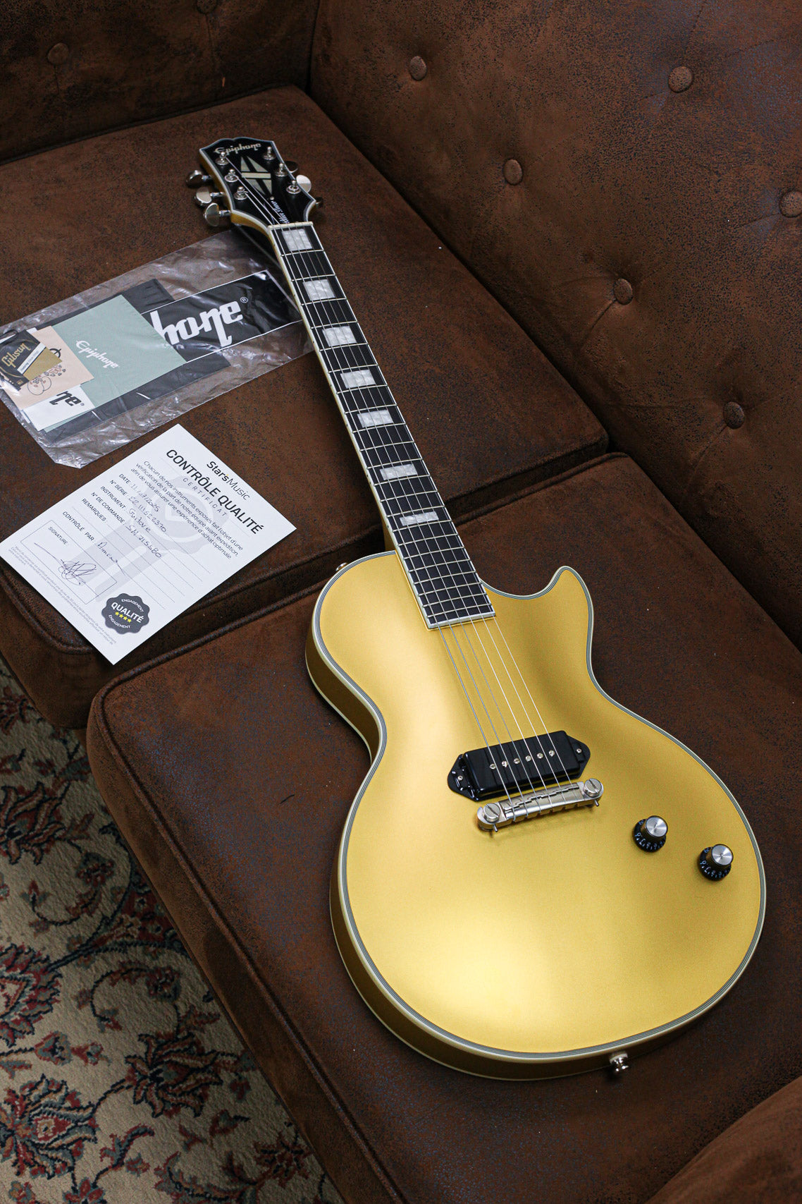 Epiphone Les Paul Jared James 2025 | Gold