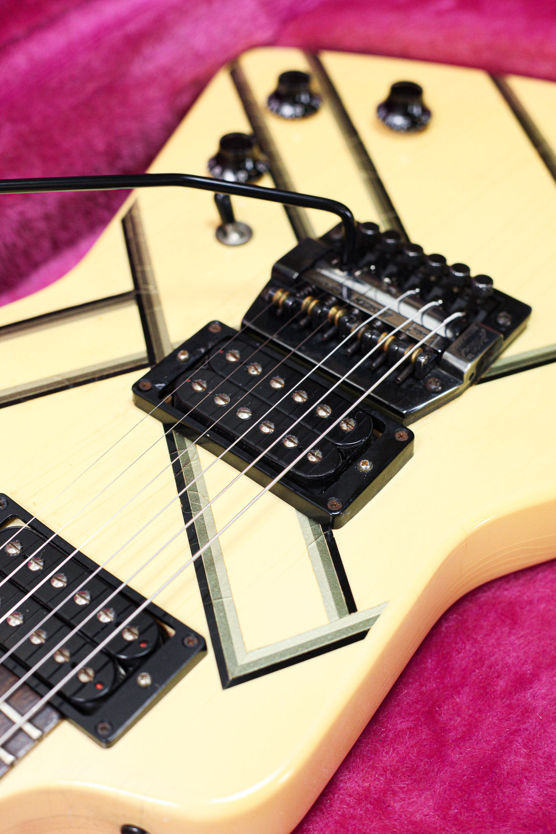 Gibson Explorer Designer Series 1985 | White Blue Stripes