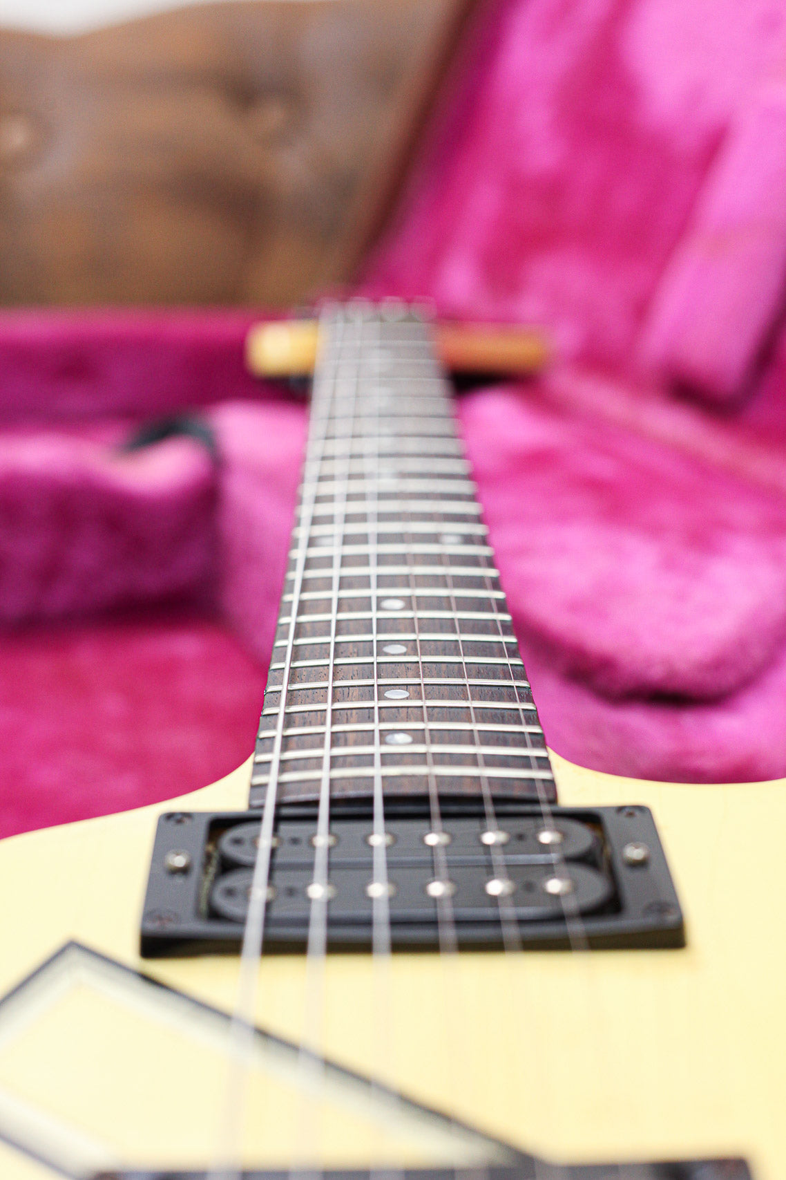 Gibson Explorer Designer Series 1985 | White Blue Stripes