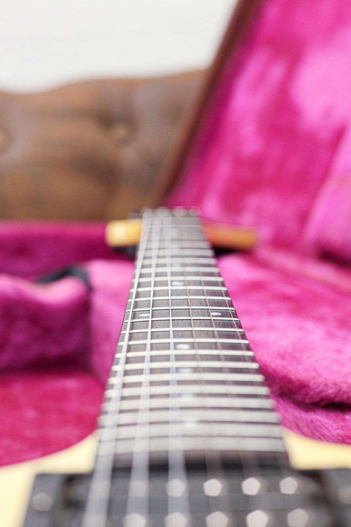 Gibson Explorer Designer Series 1985 | White Blue Stripes