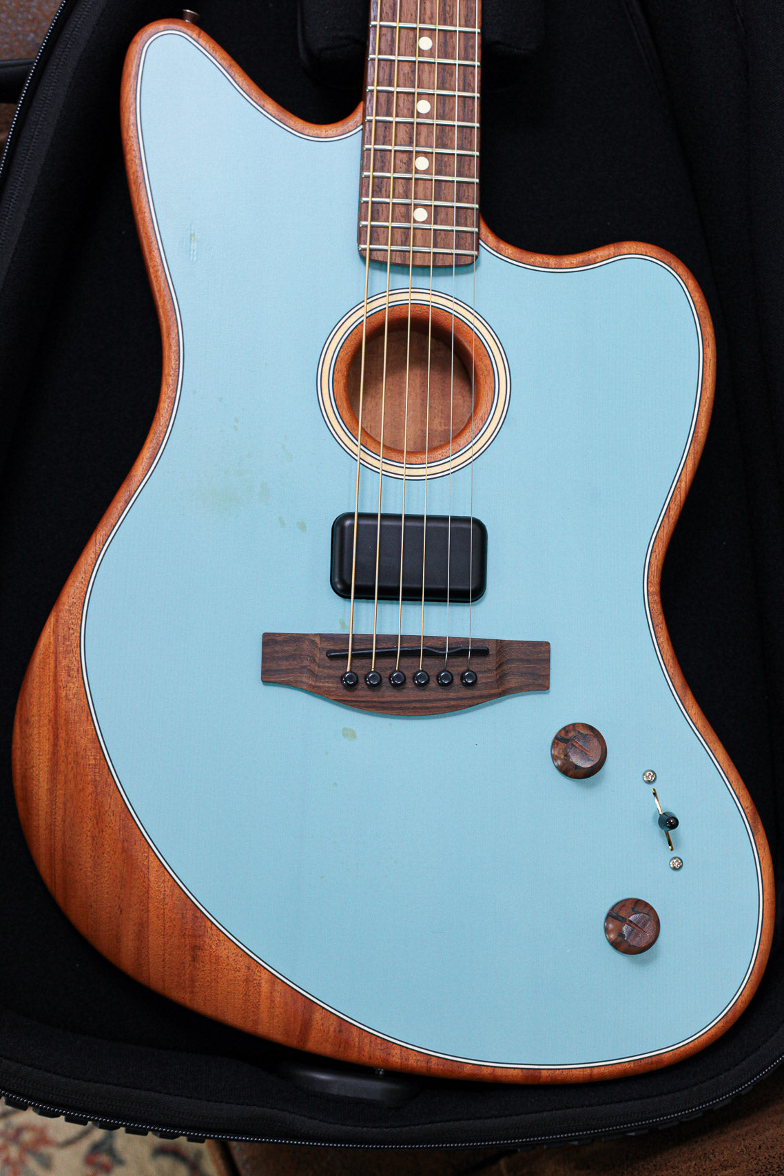 Fender Acoustasonic Player Jazzmaster | Ice Blue
