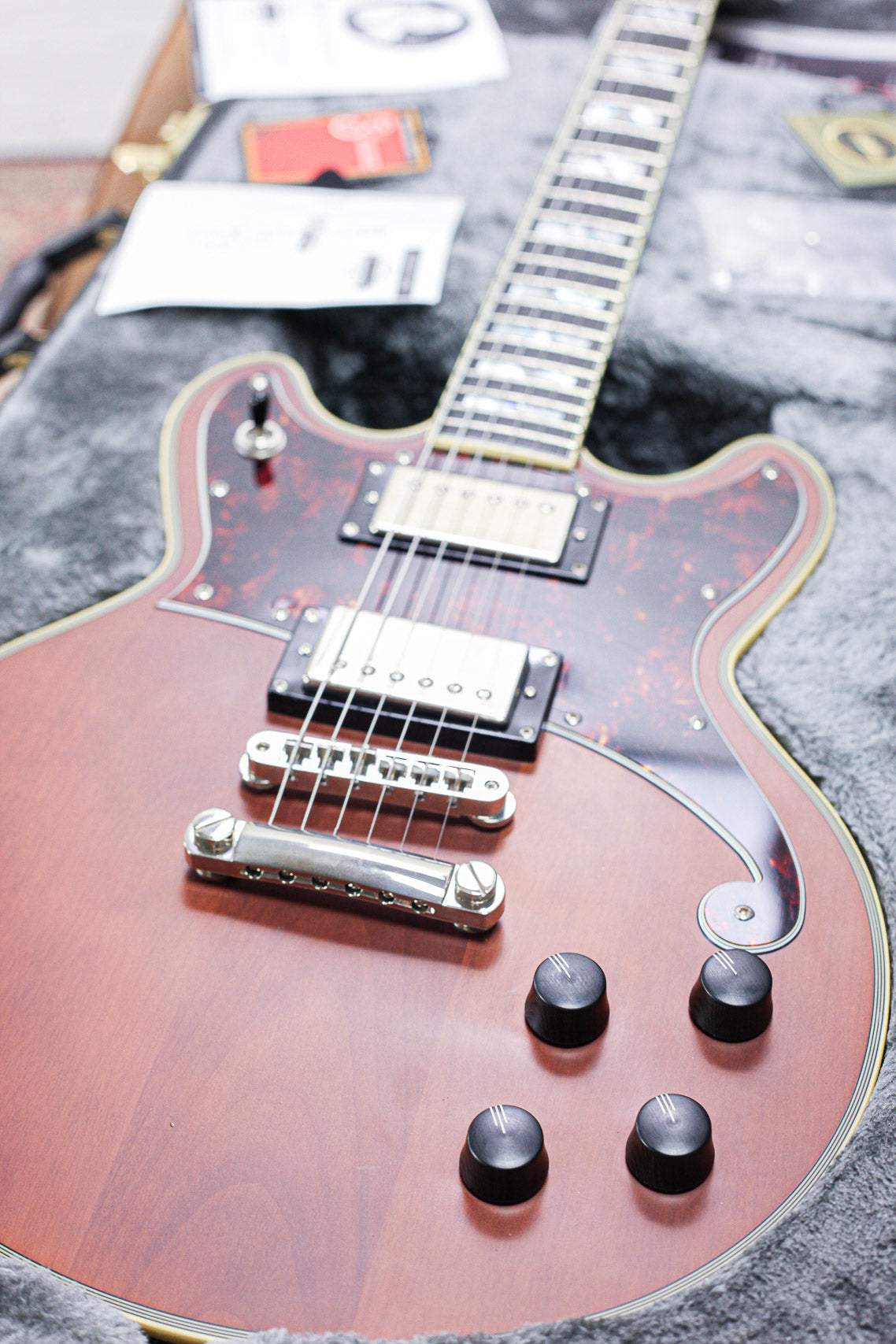 D'Angelico Deluxe Brighton 2024 | Matte Walnut