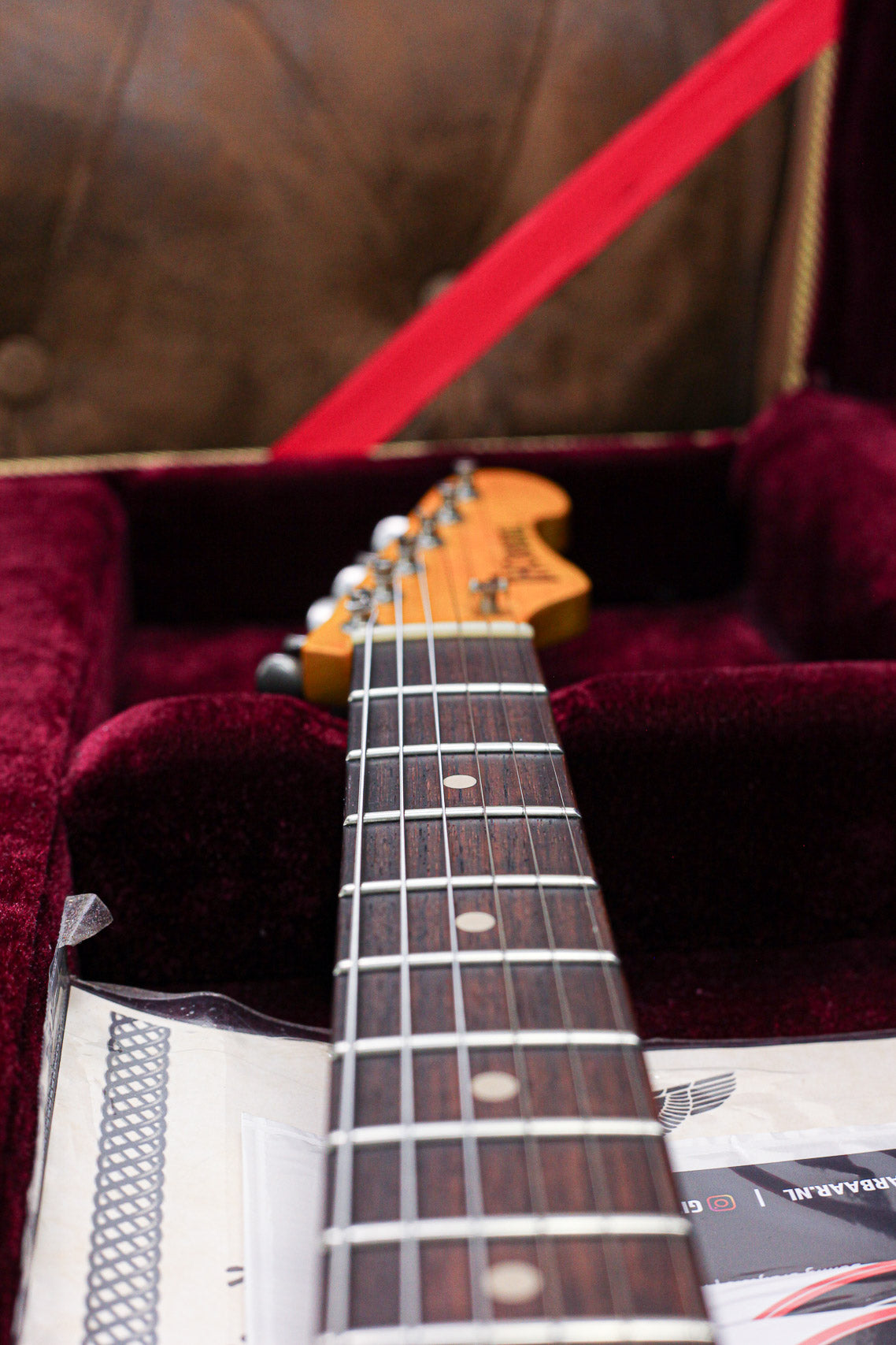 Thorndal Styx Masterbuilt Stratocaster | Aged Fiesta Red